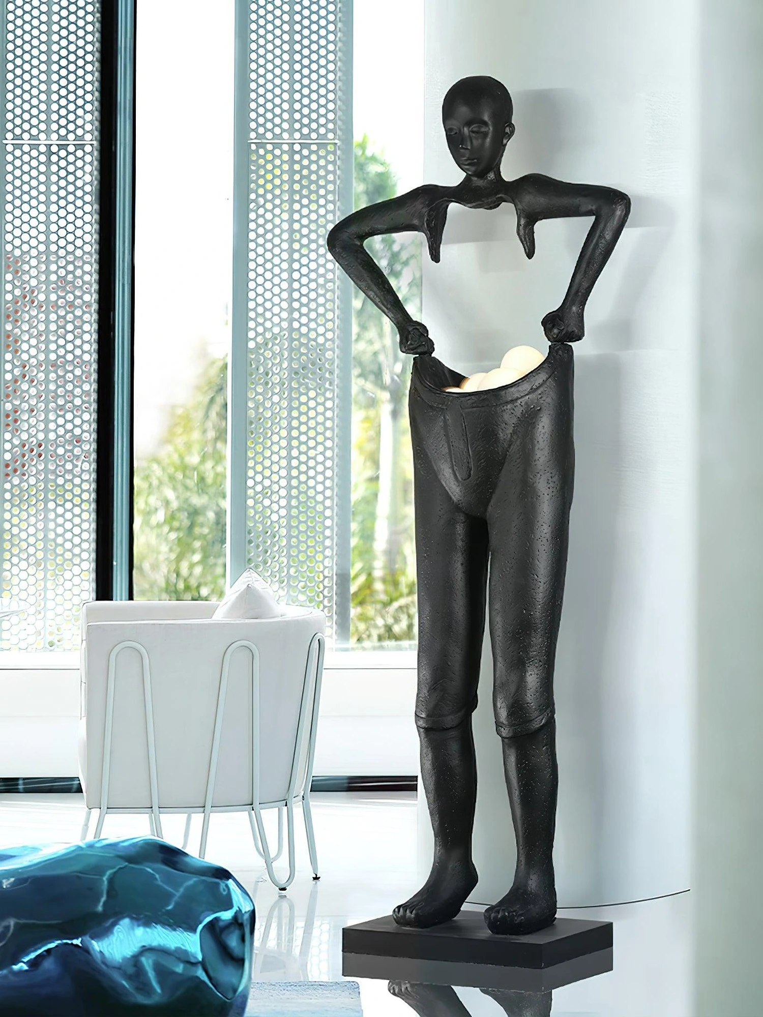Carrier Sculpture Floor Lamp - Image 5