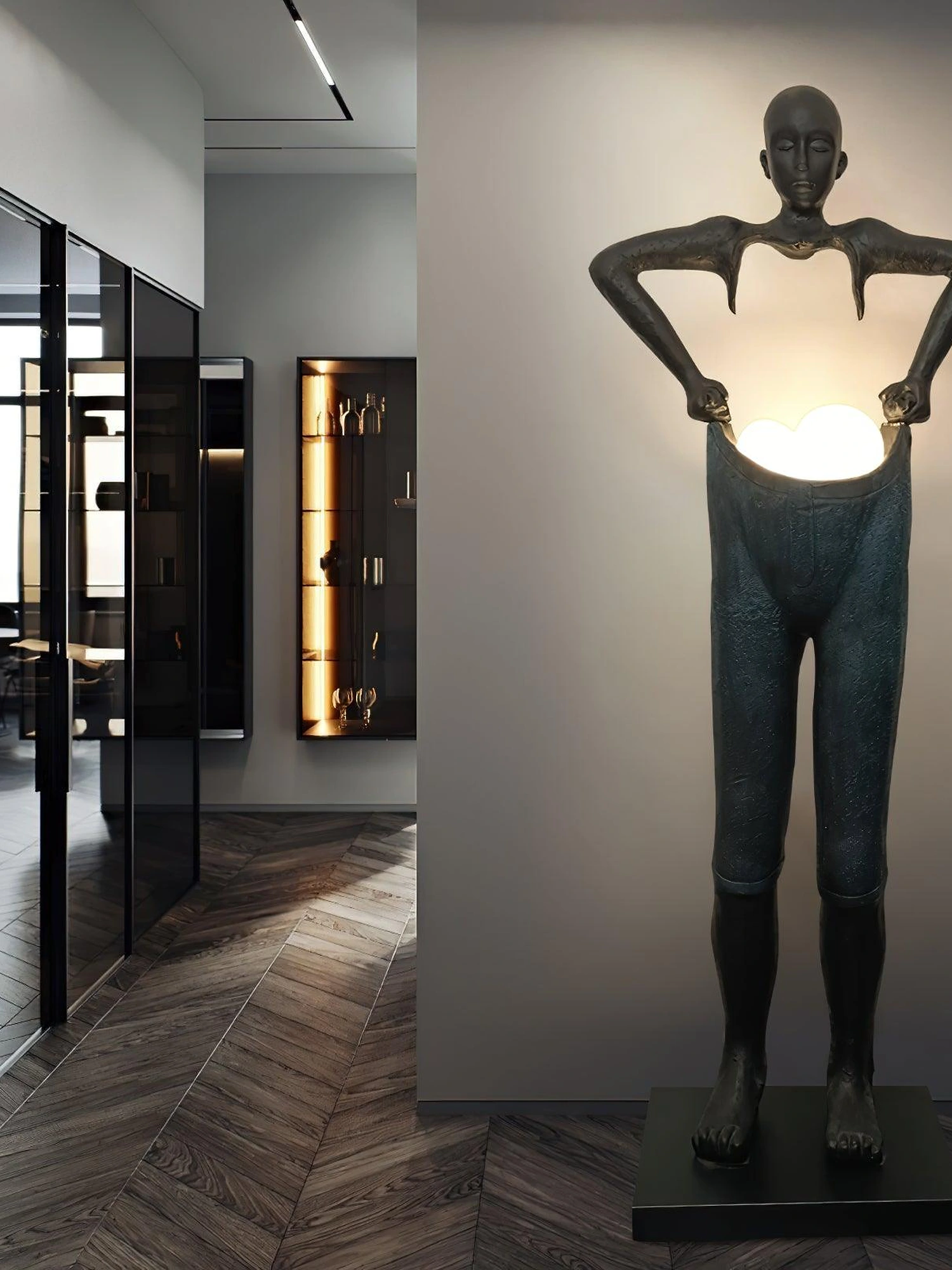 Carrier Sculpture Floor Lamp - Image 6