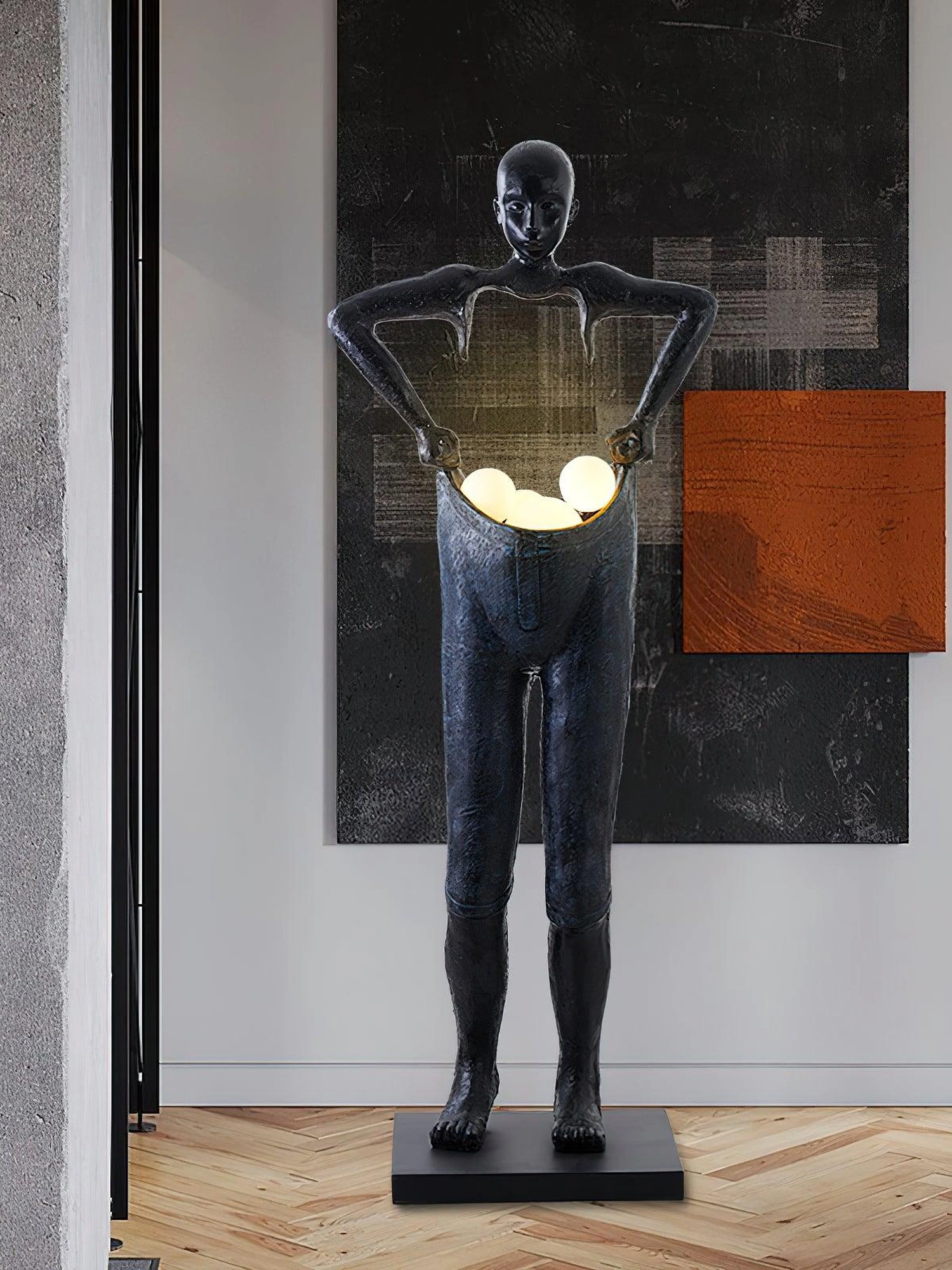 Carrier Sculpture Floor Lamp - Image 2