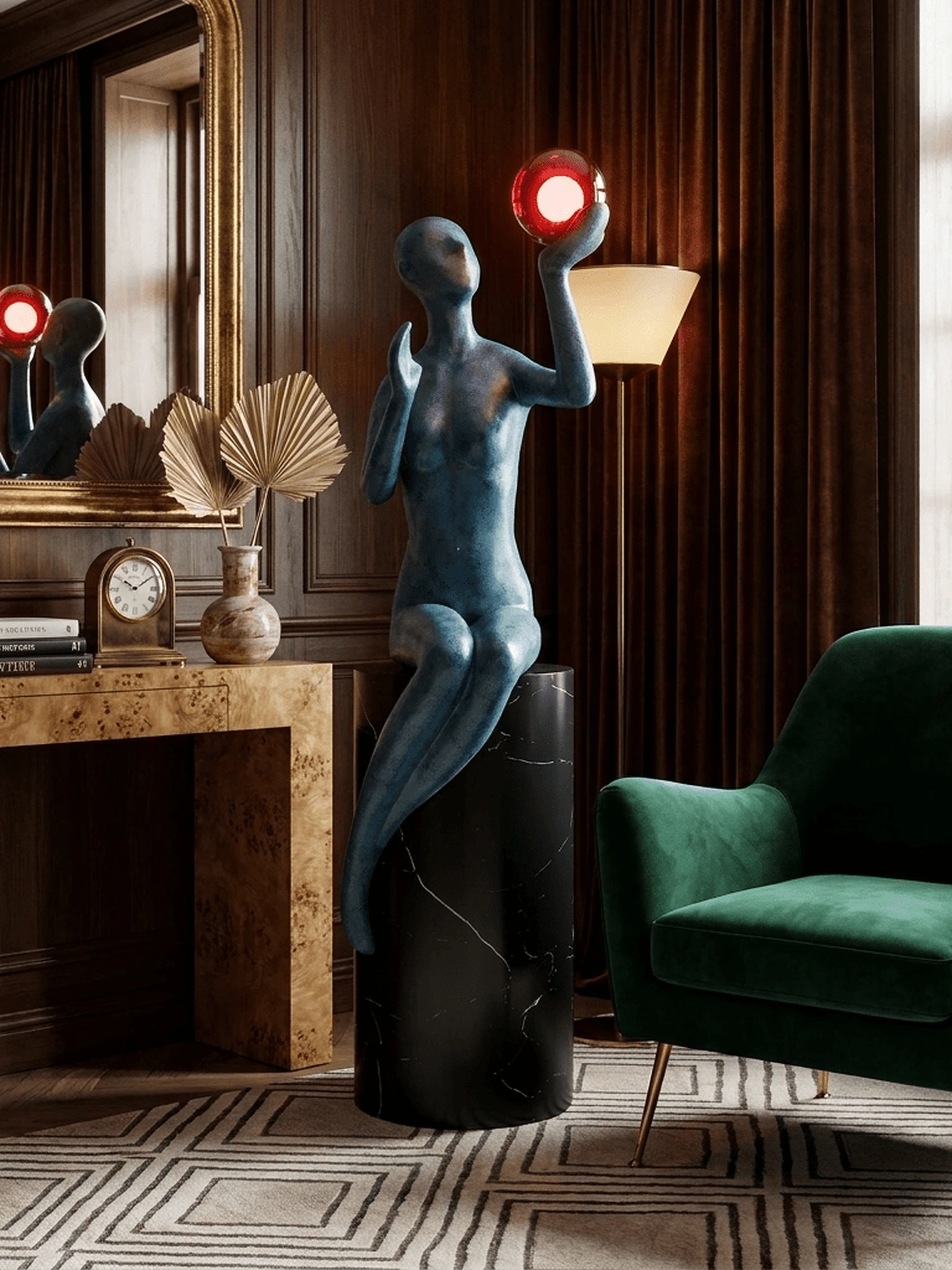 Celeste Poise Sculpture Lamp - Image 5