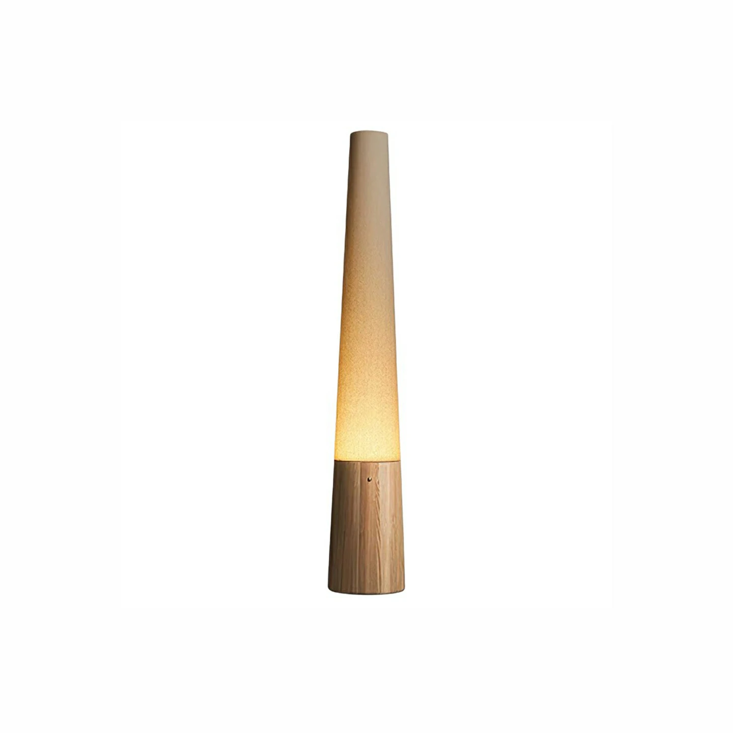 Cone Wooden Floor Lamp