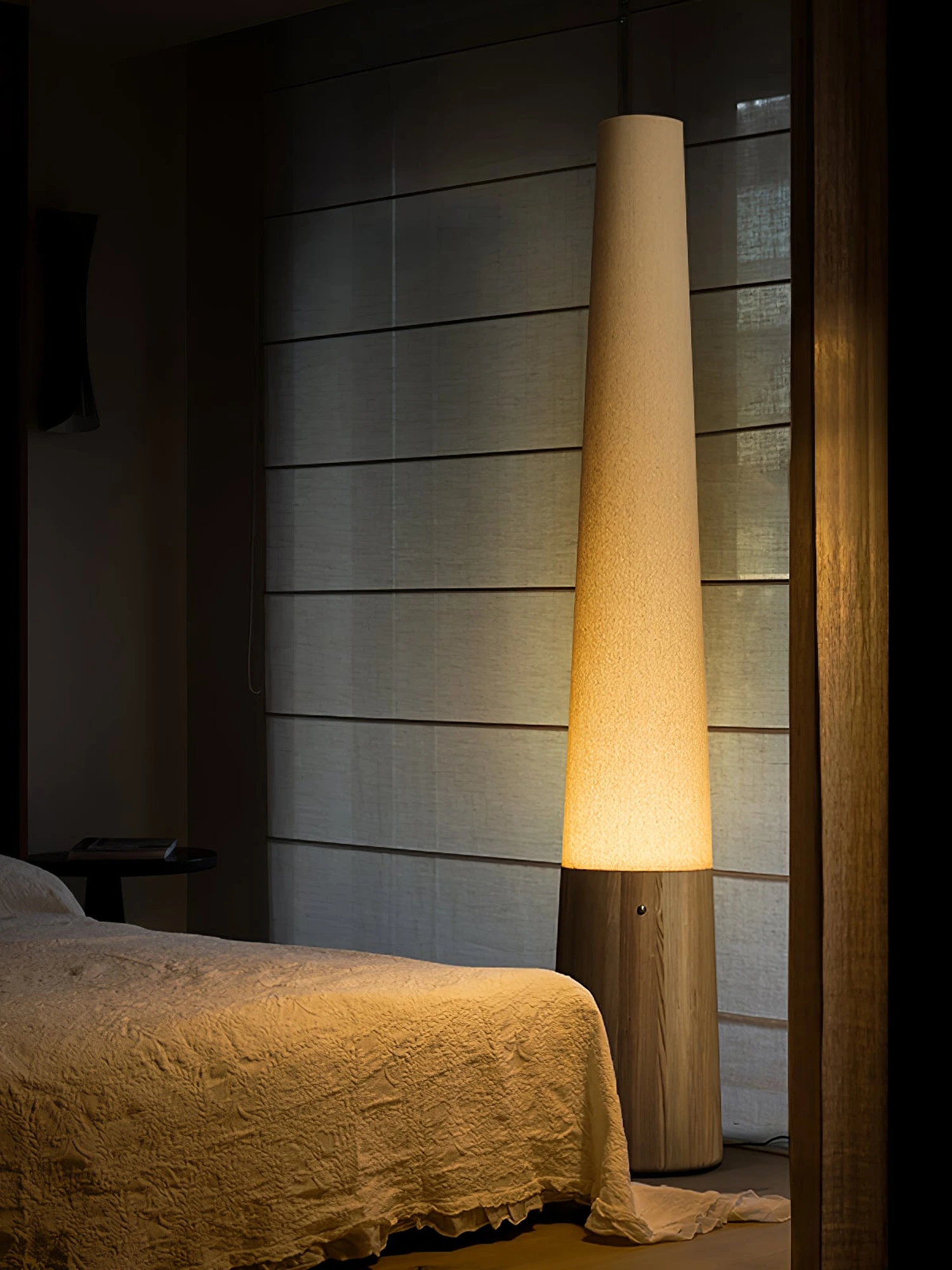 Cone Wooden Floor Lamp - Image 7
