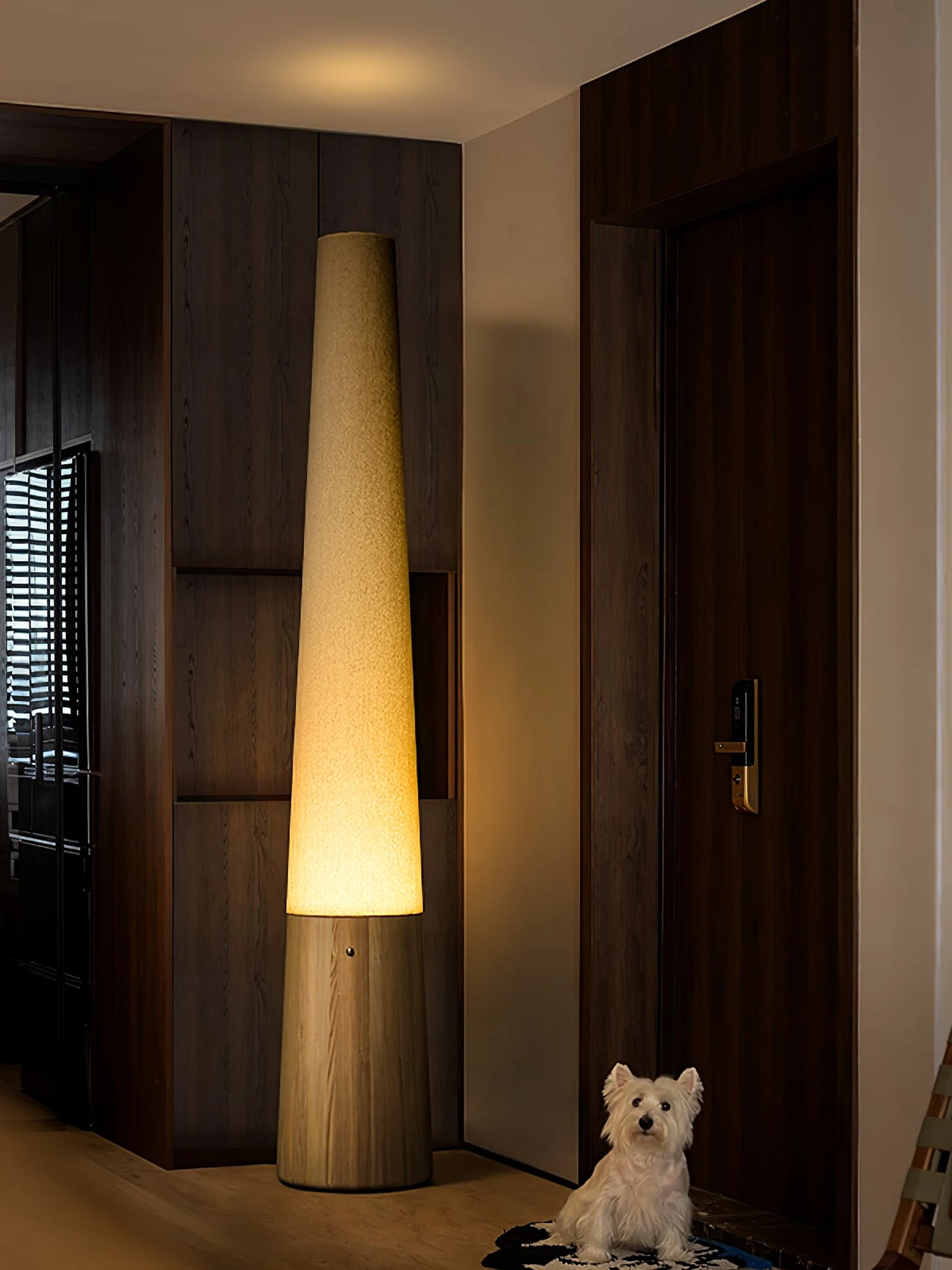 Cone Wooden Floor Lamp - Image 6