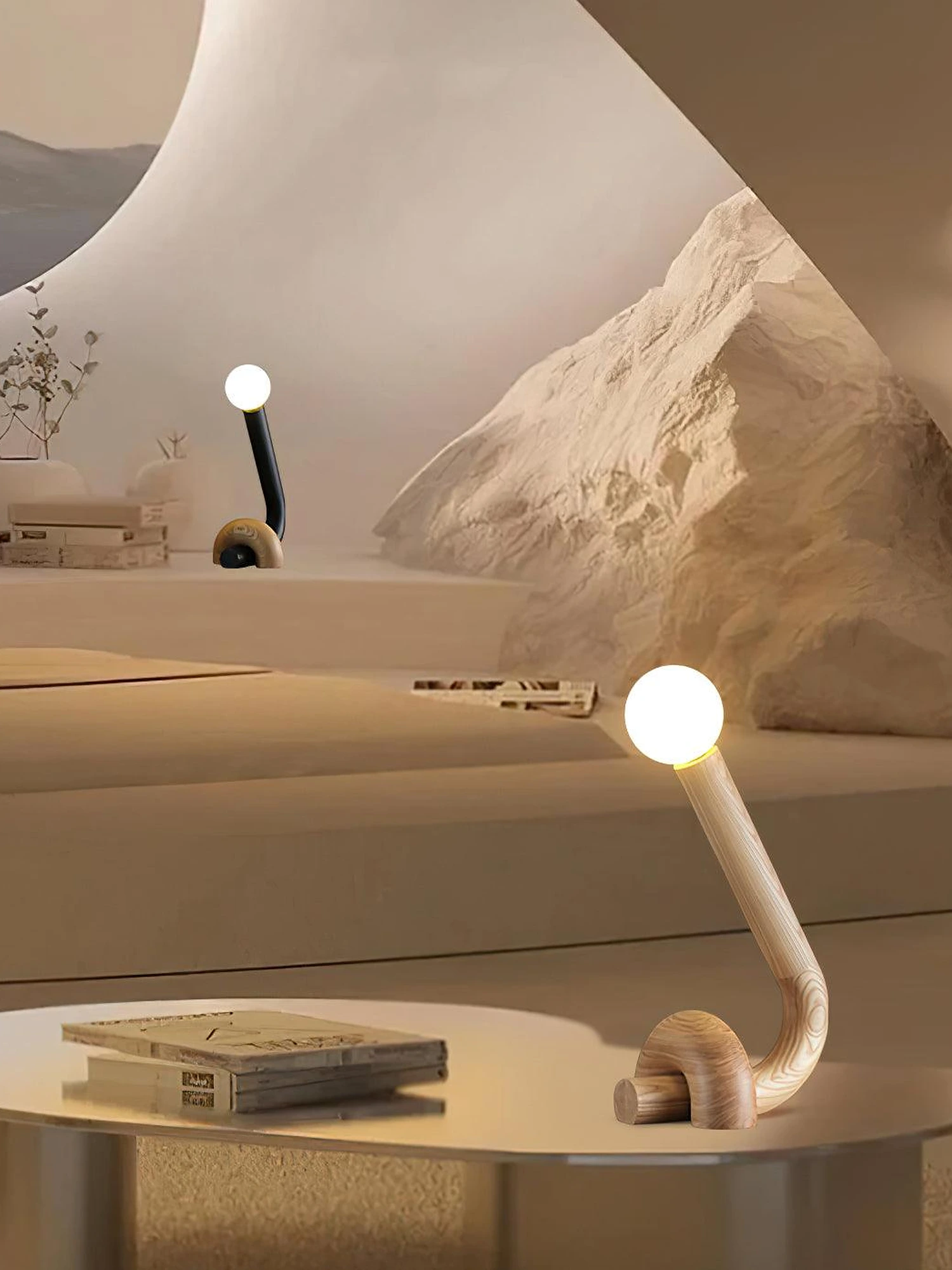 Curled Table Lamp - Image 5