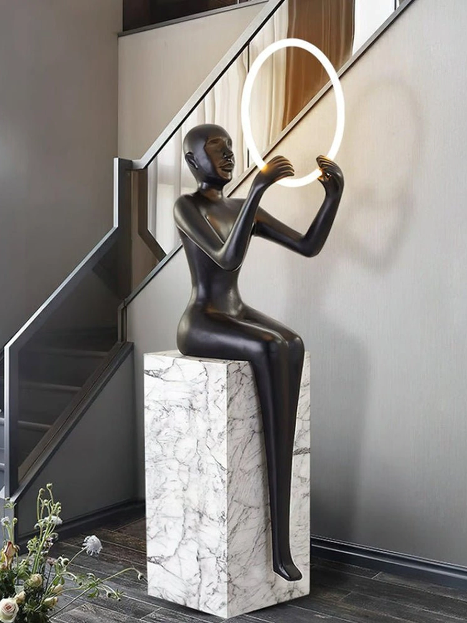 Elena Sculpture Floor Lamp - Image 10