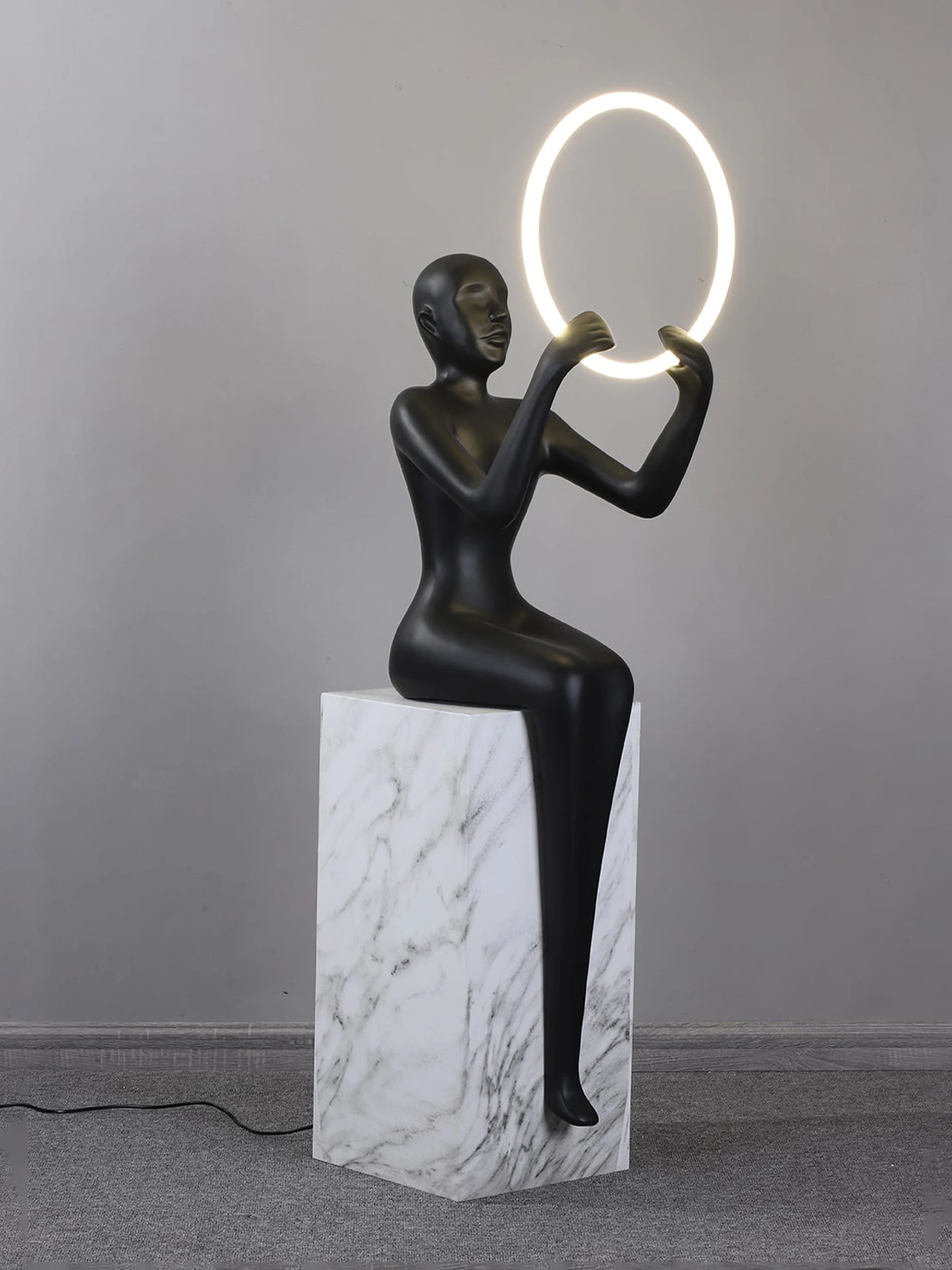 Elena Sculpture Floor Lamp - Image 6