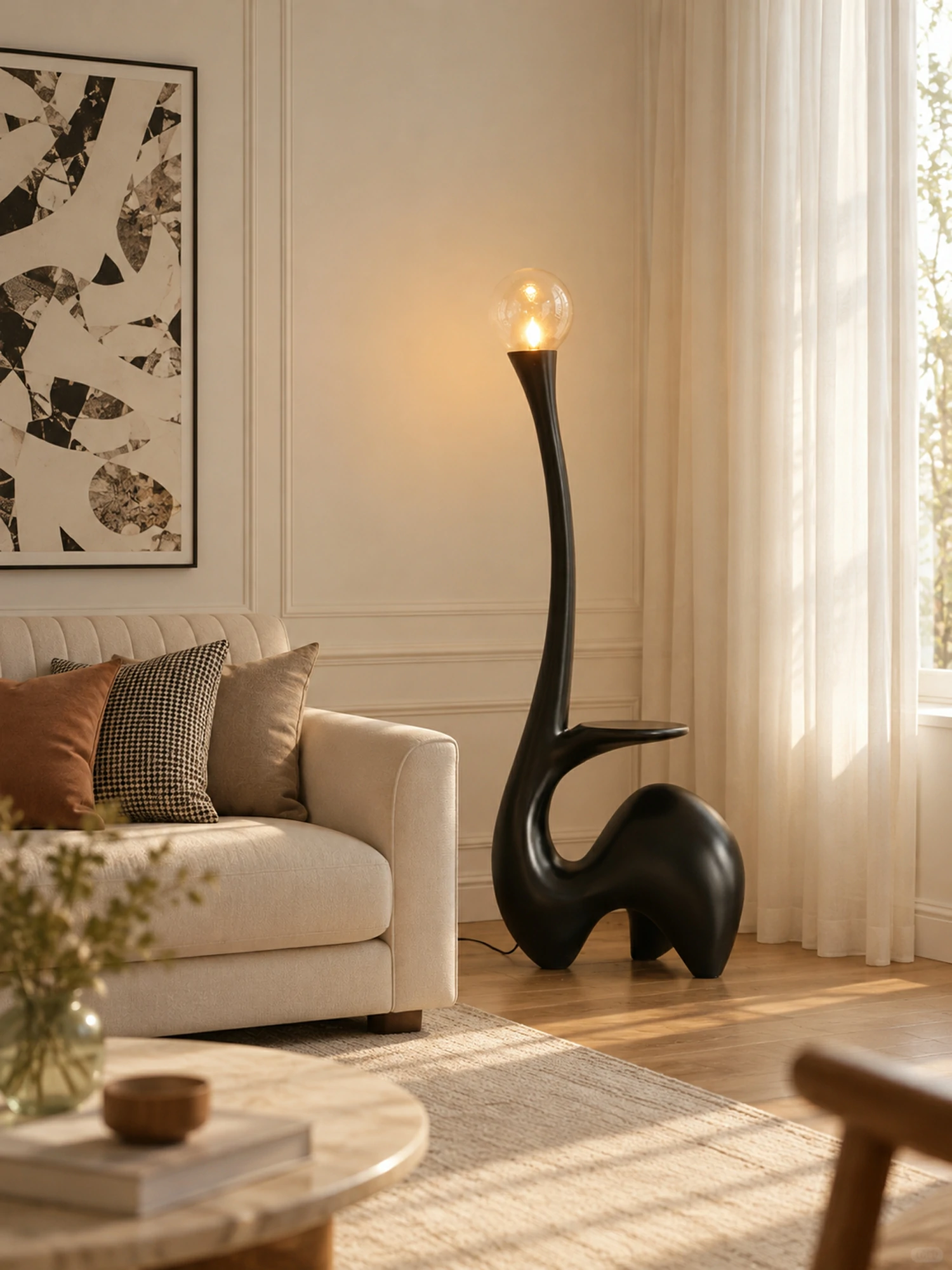 Elero Sculptural Floor Lamp - Image 5