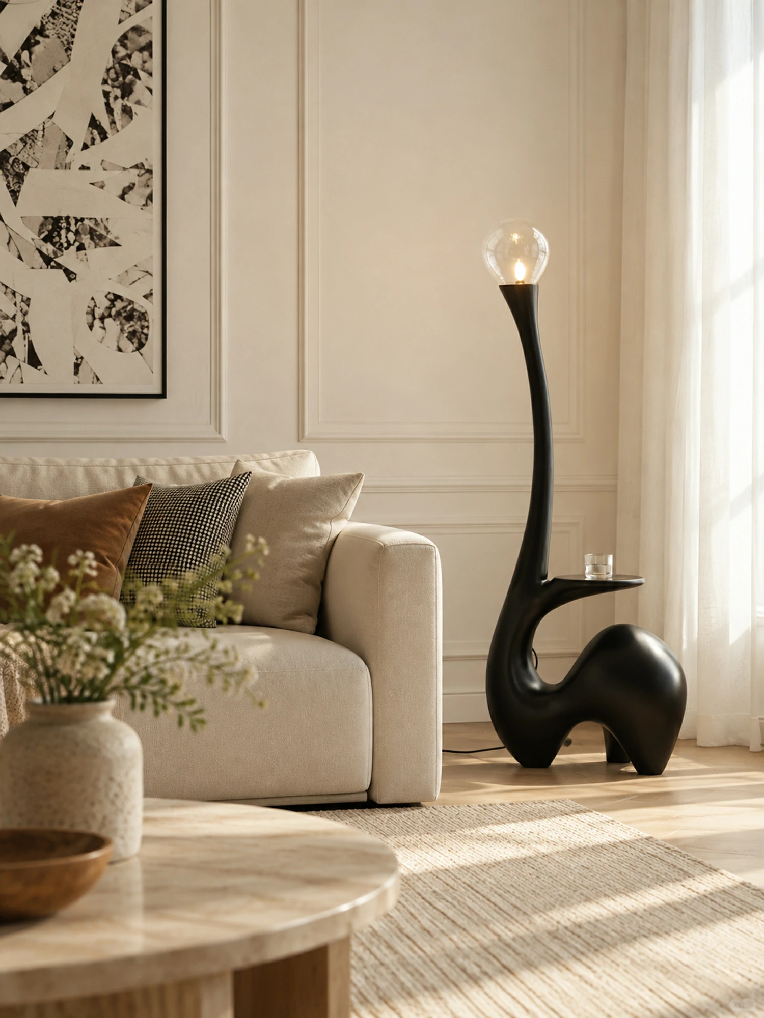 Elero Sculptural Floor Lamp - Image 8
