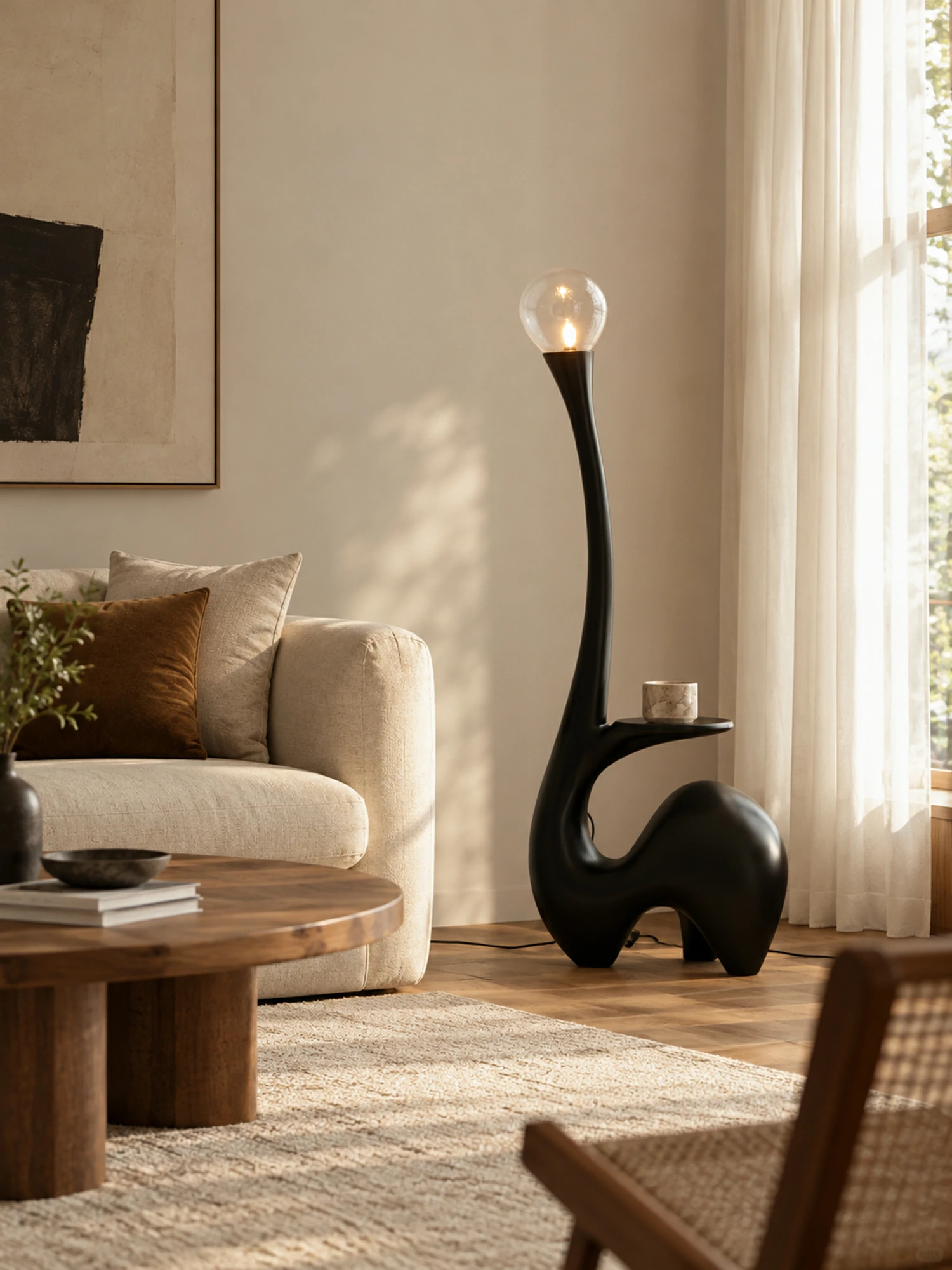 Elero Sculptural Floor Lamp - Image 2