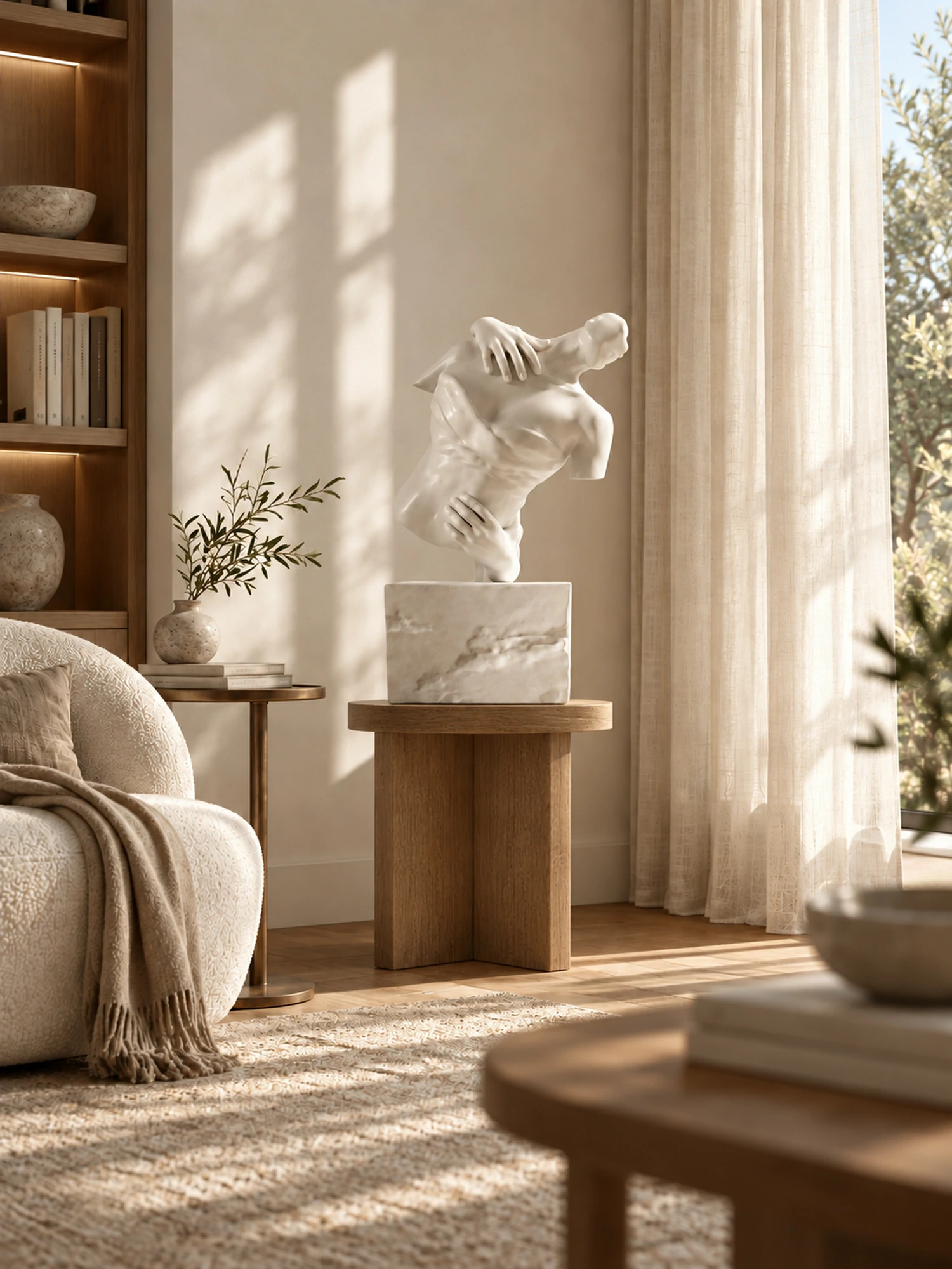 Embrace Form Sculpture - Image 7