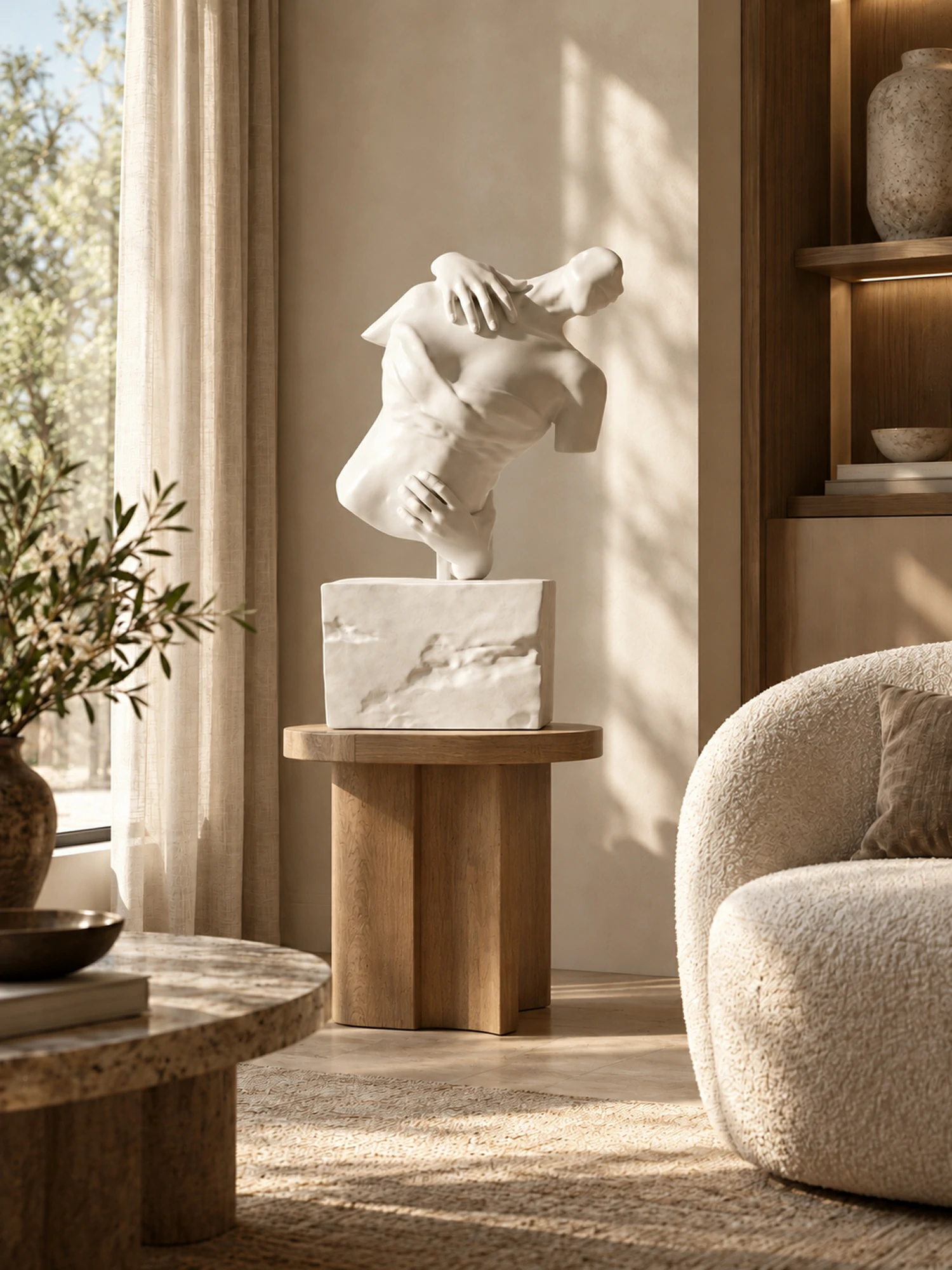 Embrace Form Sculpture - Image 8