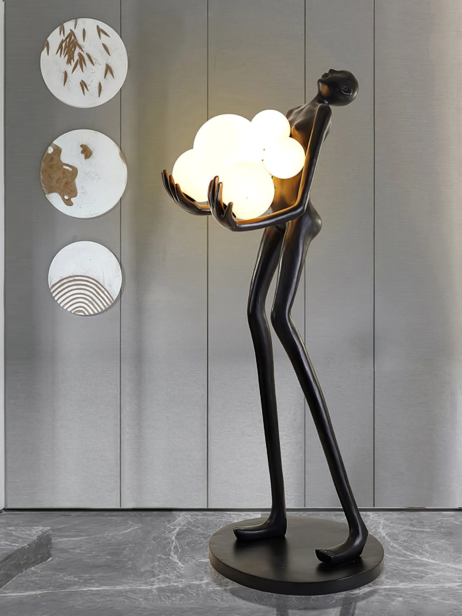 Embrace Sculpture Floor Lamp - Image 19