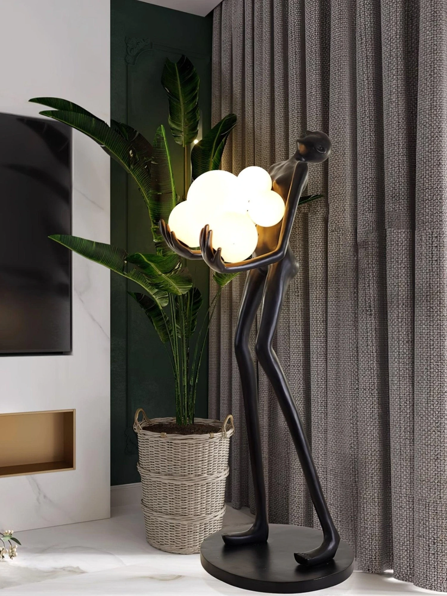 Embrace Sculpture Floor Lamp - Image 2