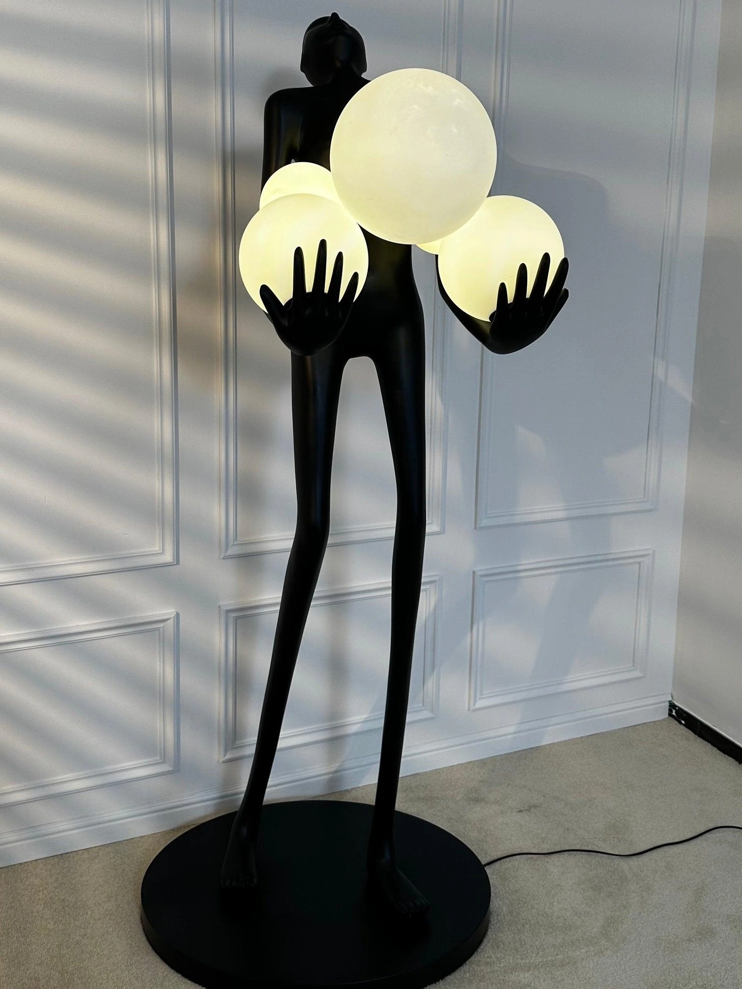 Embrace Sculpture Floor Lamp - Image 3