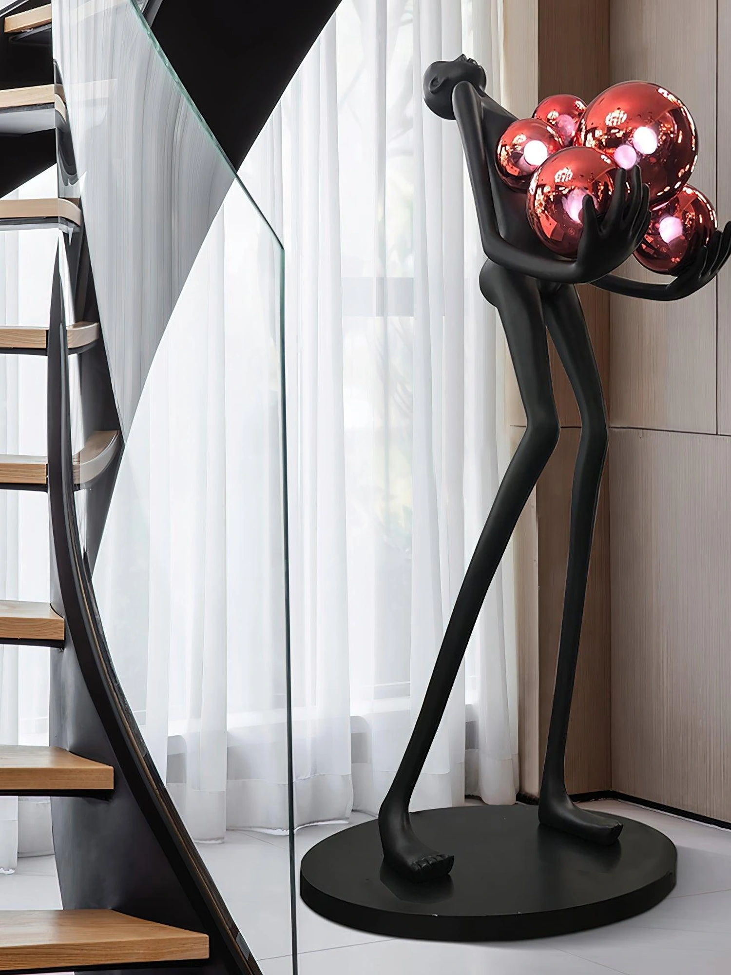 Embrace Sculpture Floor Lamp - Image 15