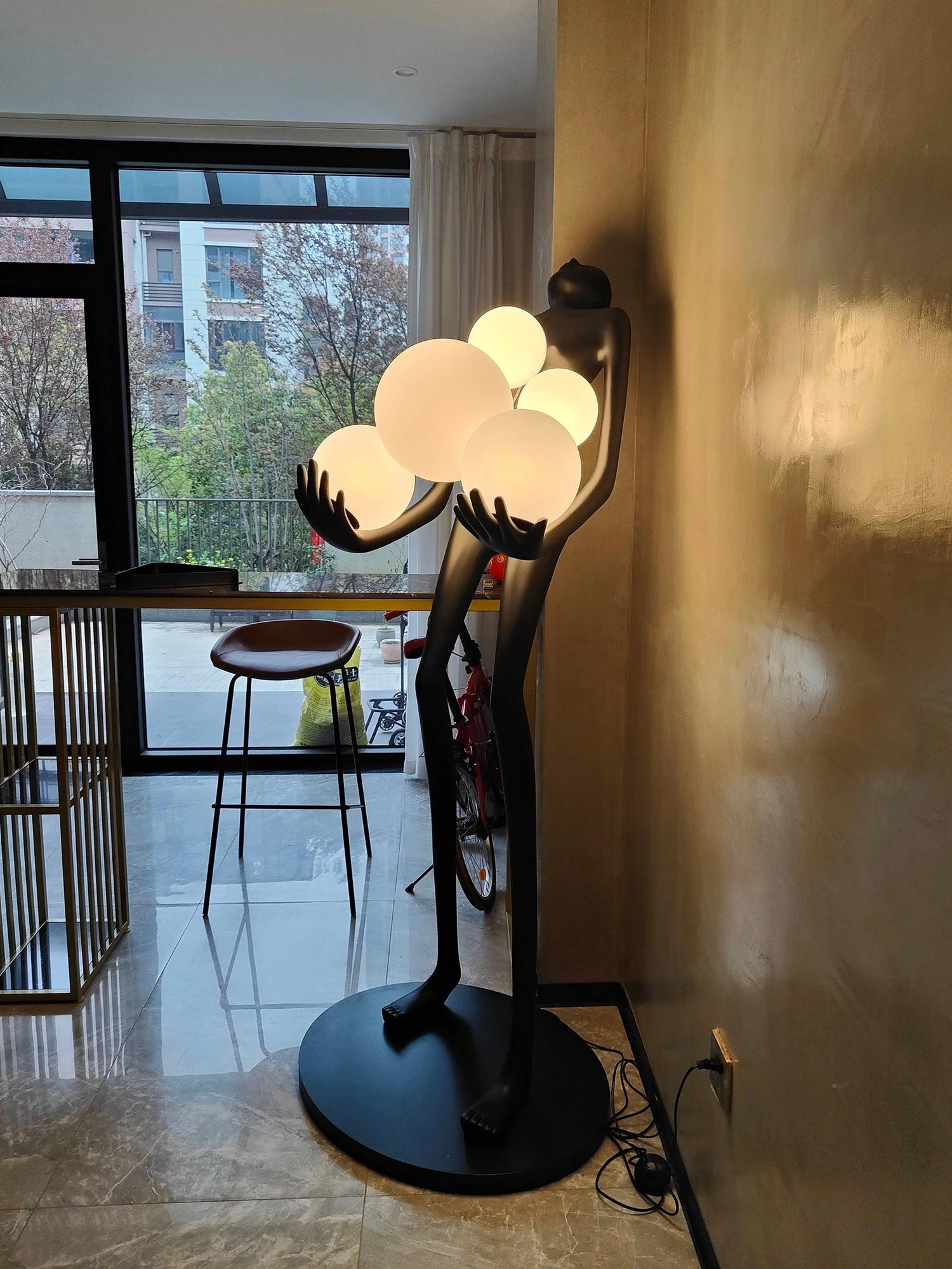 Embrace Sculpture Floor Lamp - Image 17