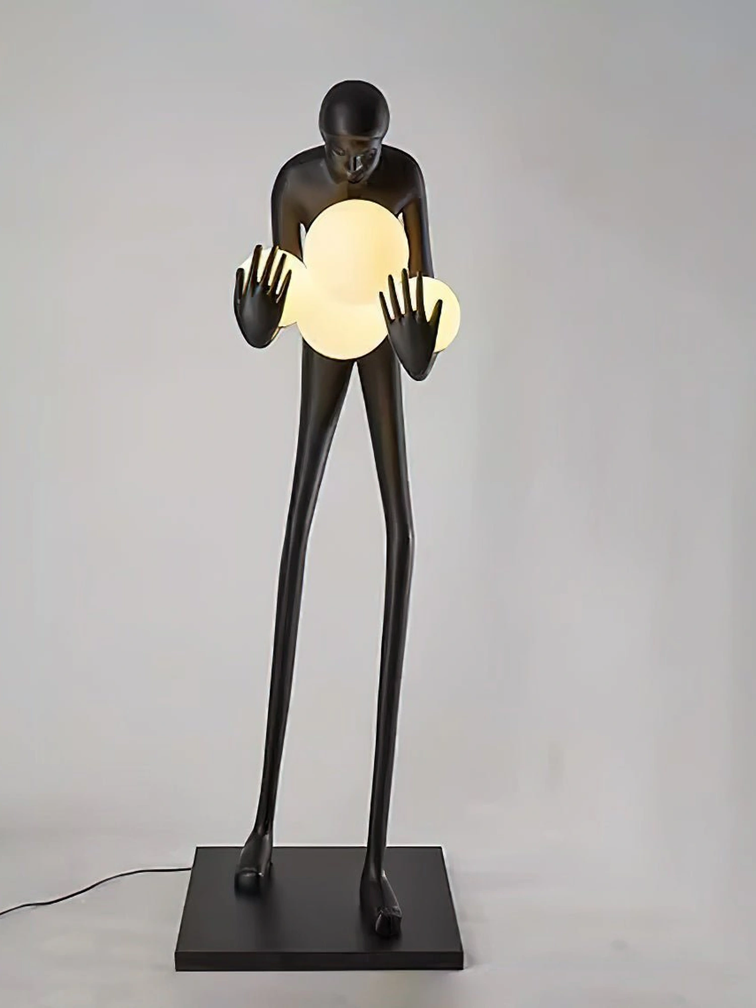Embrace of Light Sculpture Floor Lamp - Image 7