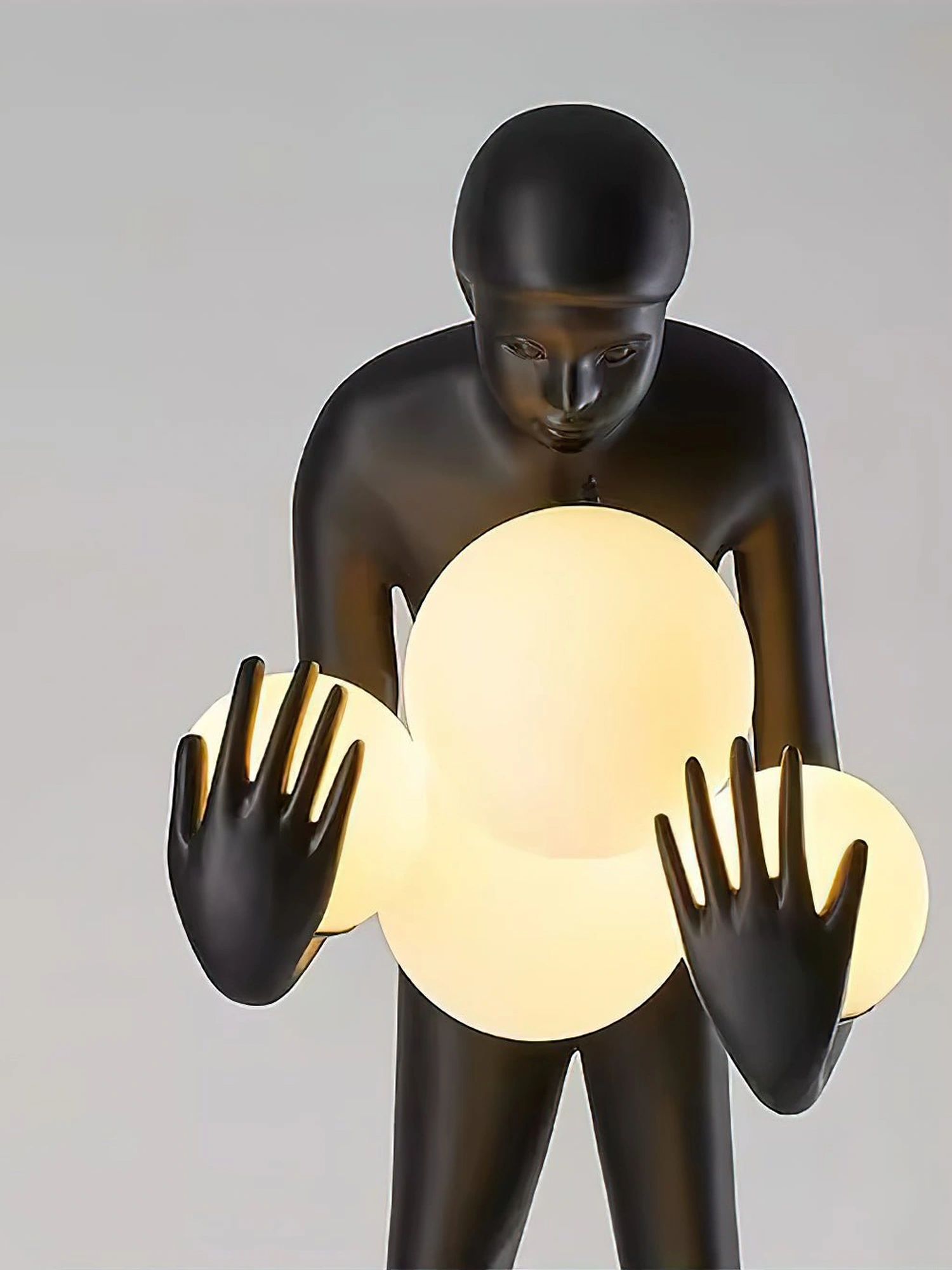 Embrace of Light Sculpture Floor Lamp - Image 12