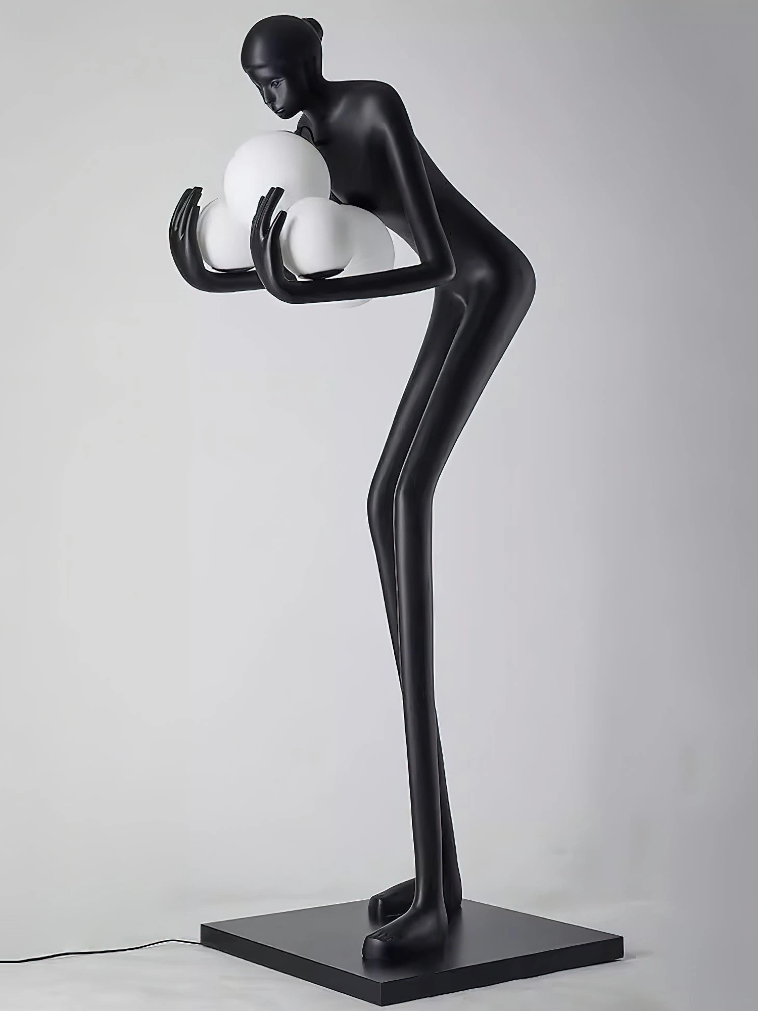 Embrace of Light Sculpture Floor Lamp - Image 9