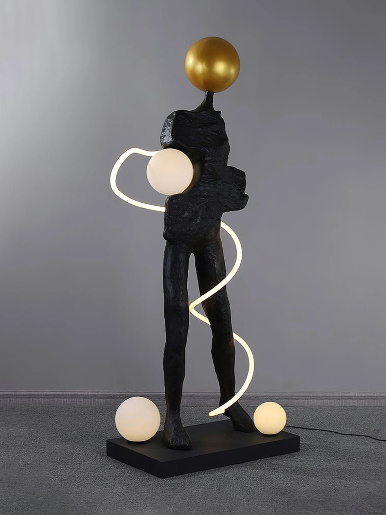 Everett Spiral Floor Lamp - Image 8