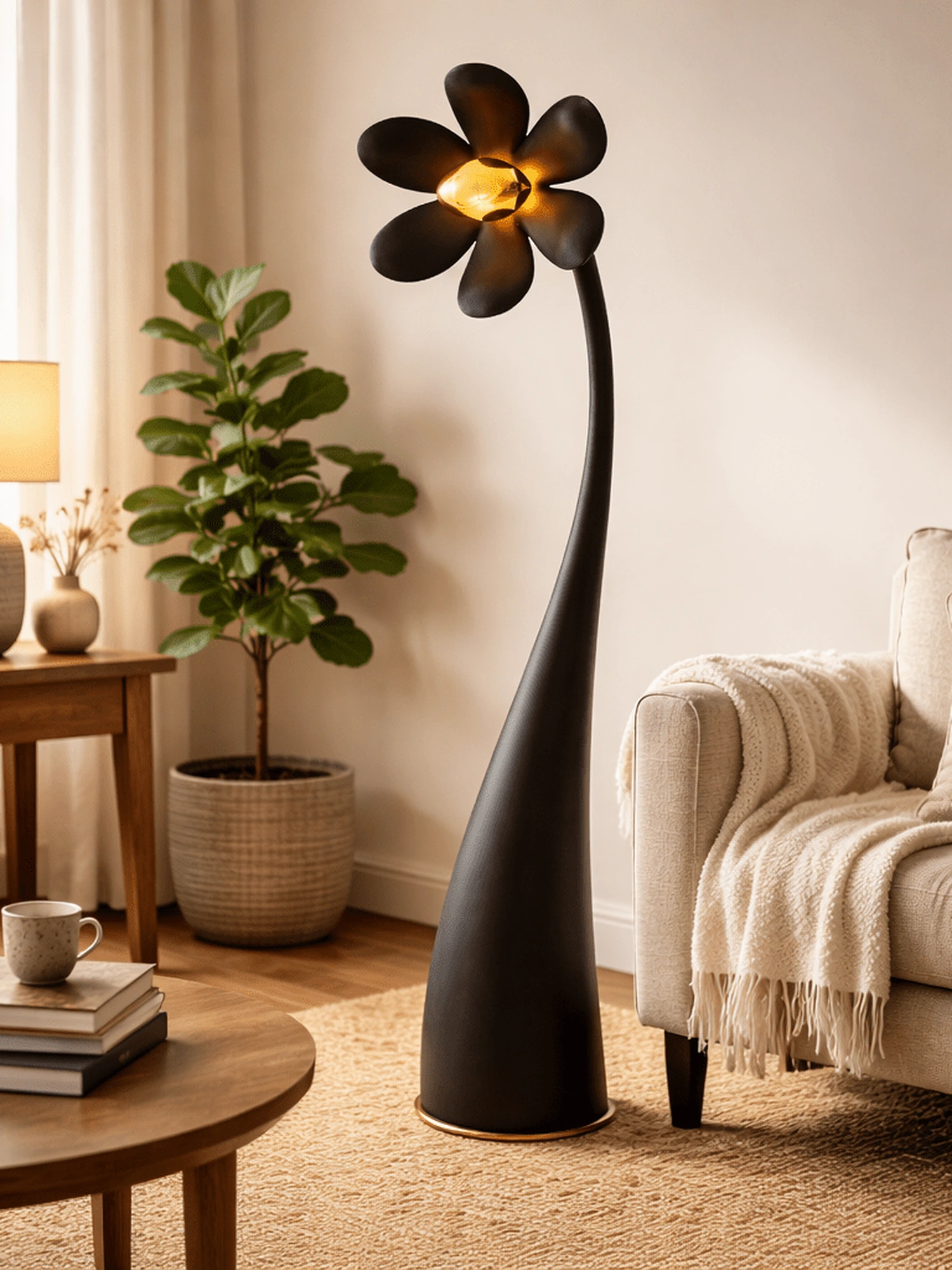 Fleur Sculpture Floor Lamp - Image 3