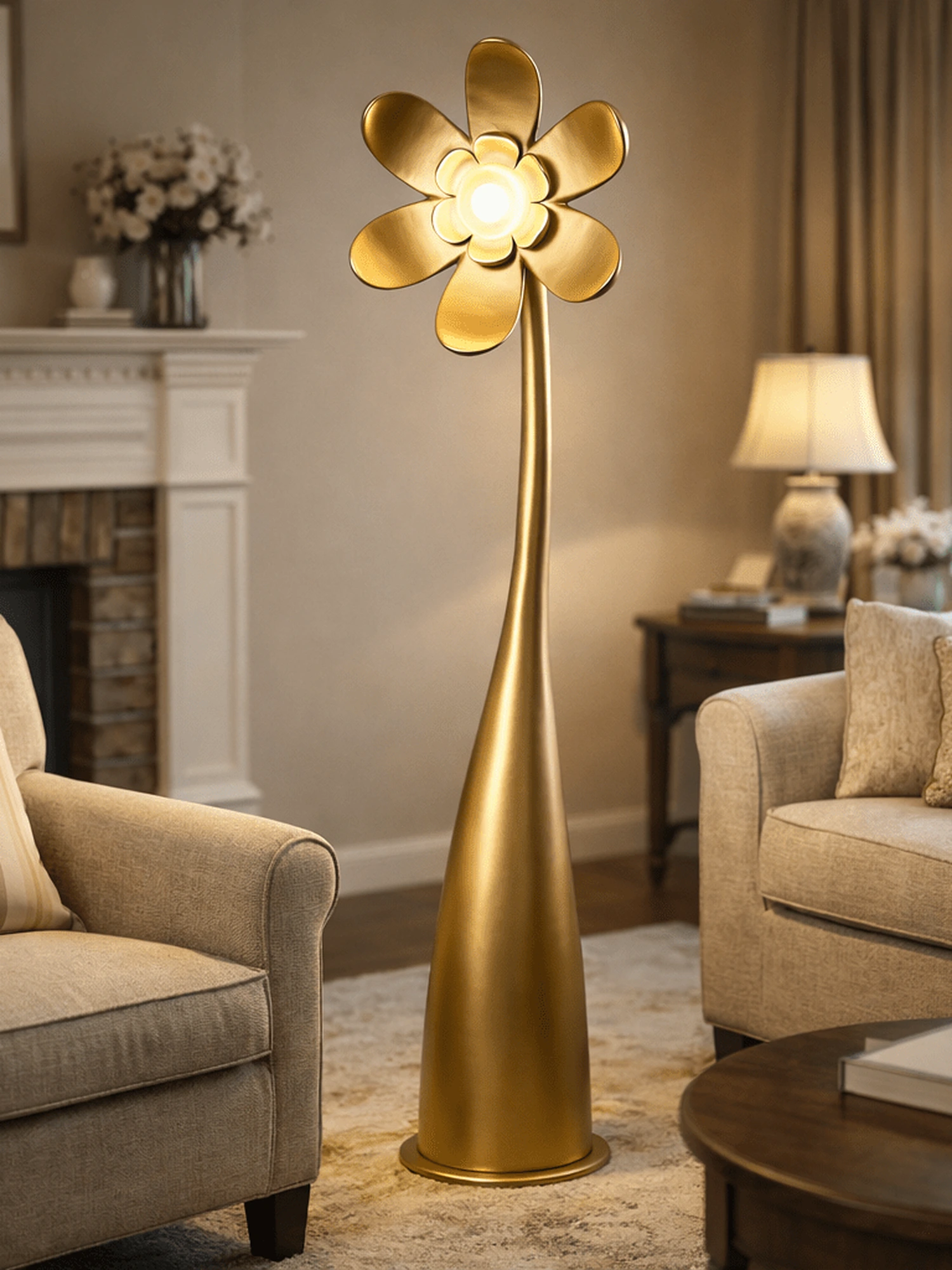 Fleur Sculpture Floor Lamp - Image 2