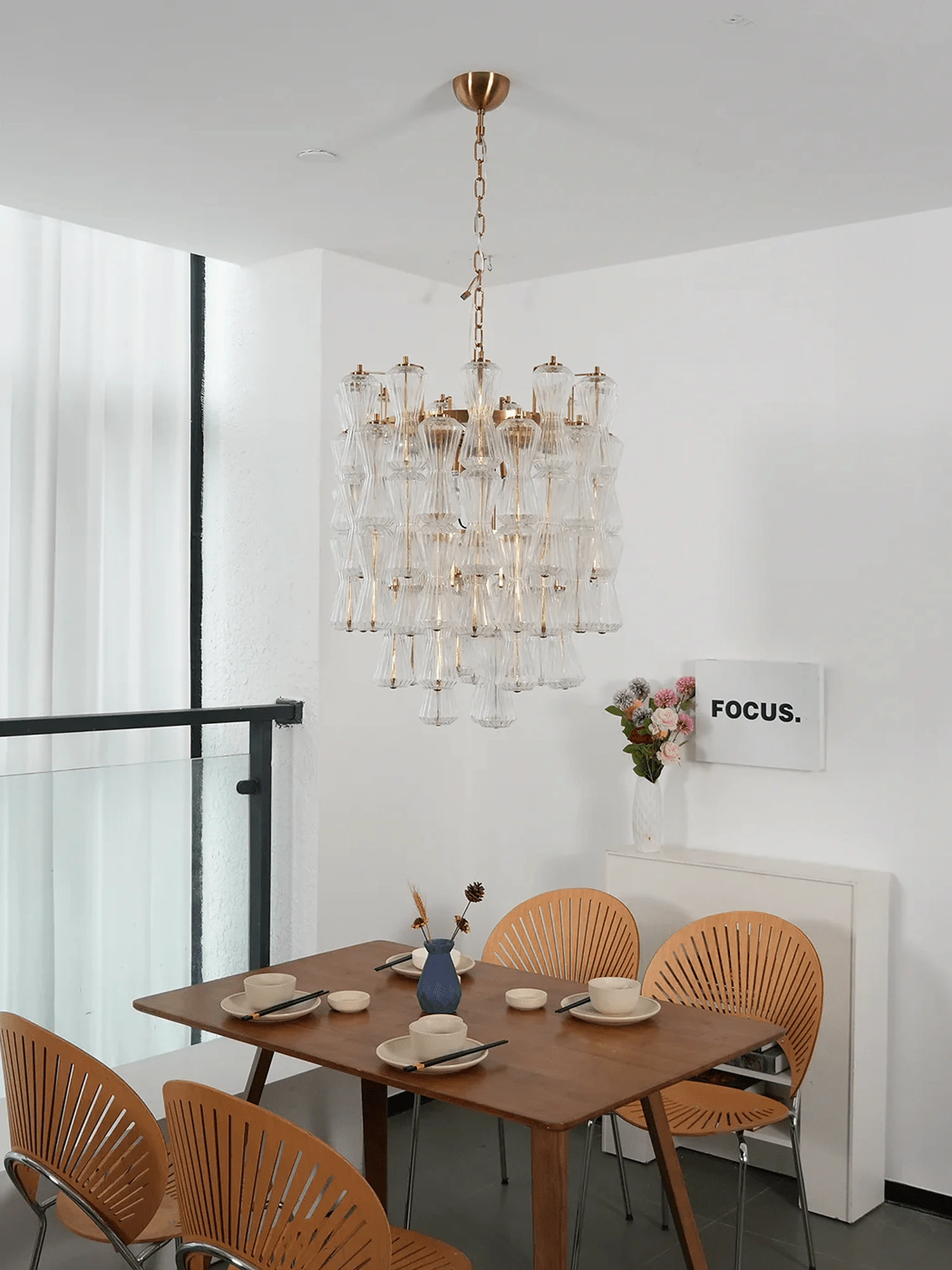 Florenzia Glass Chandelier - Image 2