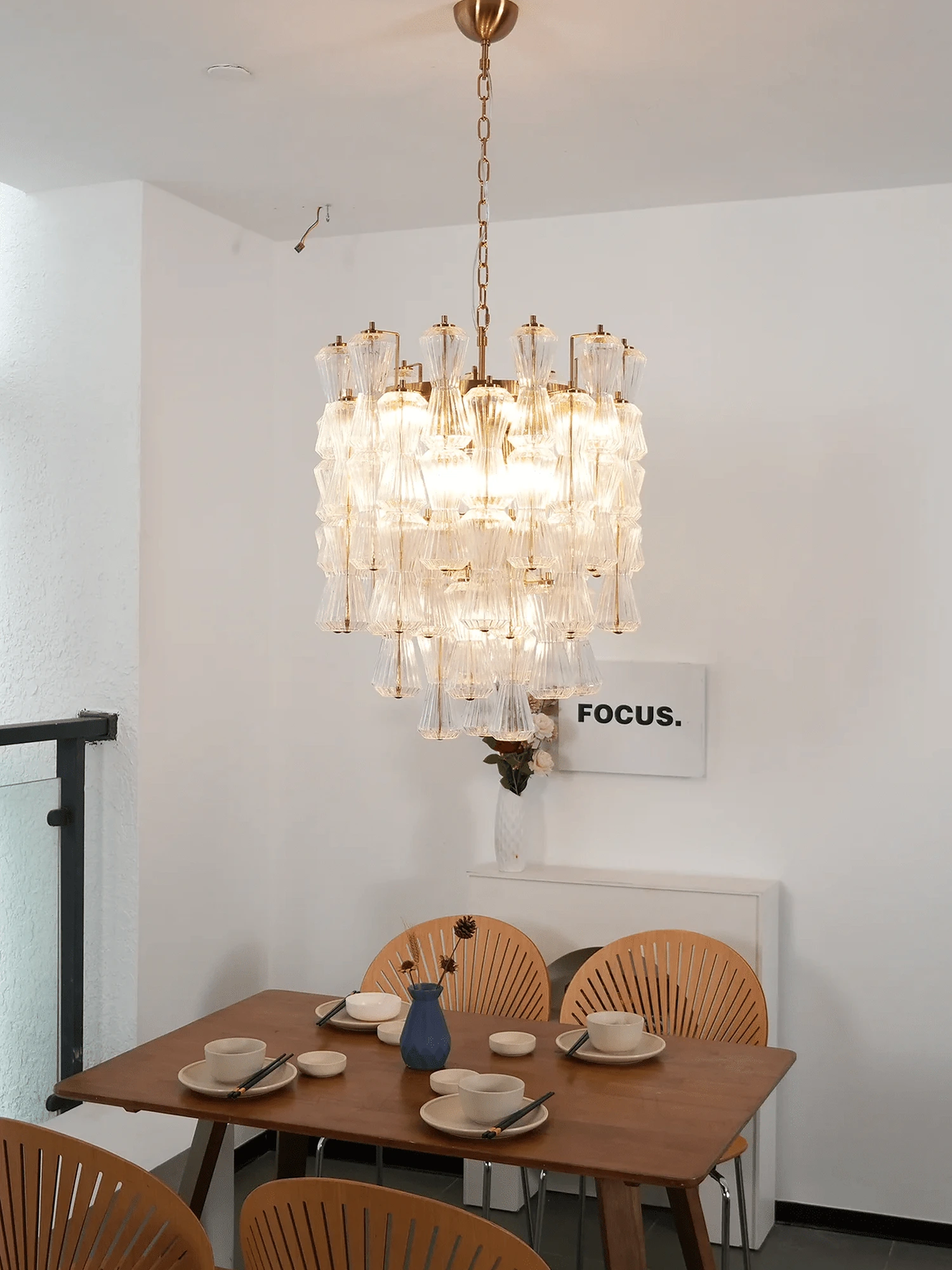 Florenzia Glass Chandelier - Image 5