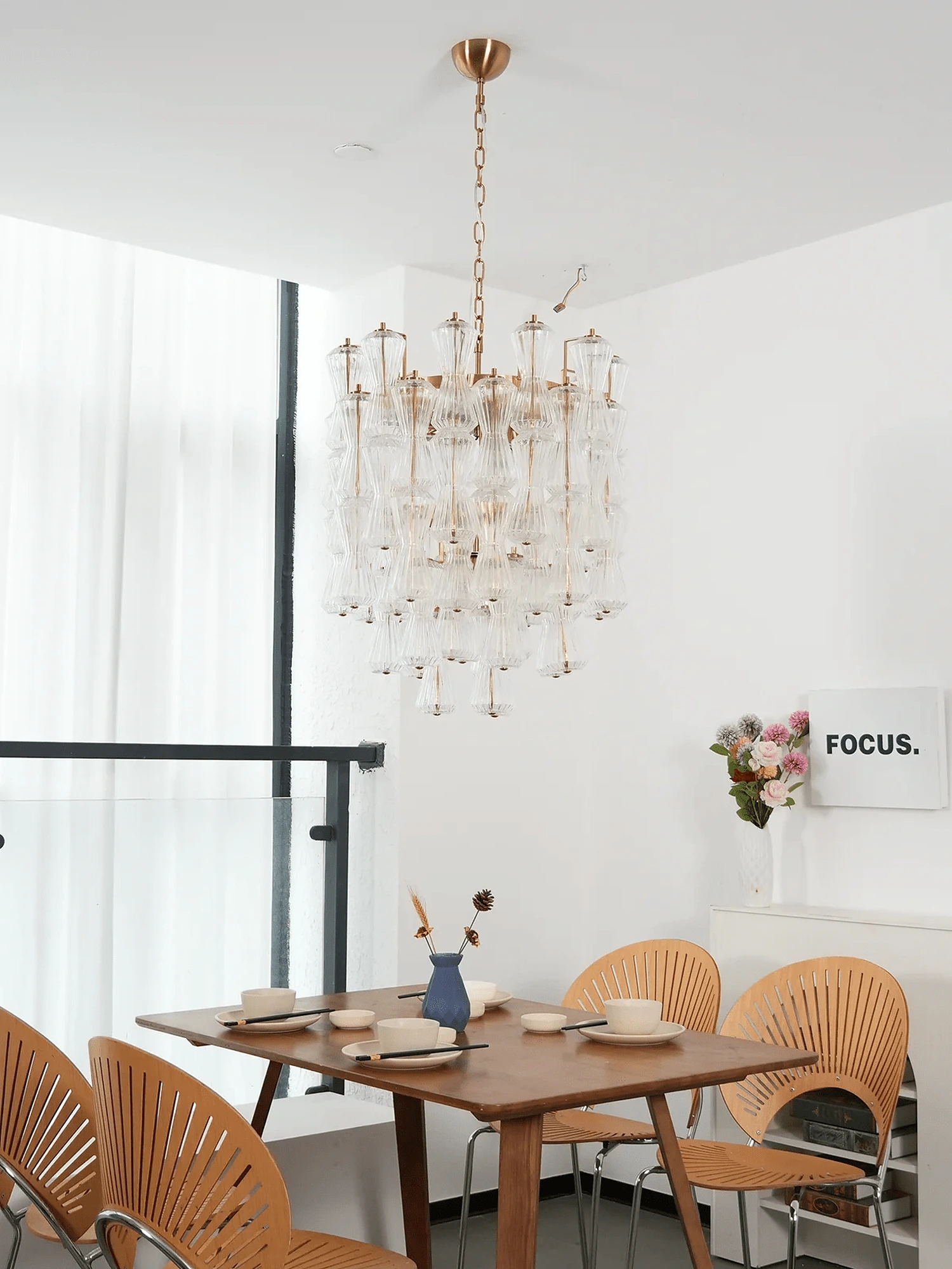 Florenzia Glass Chandelier - Image 7