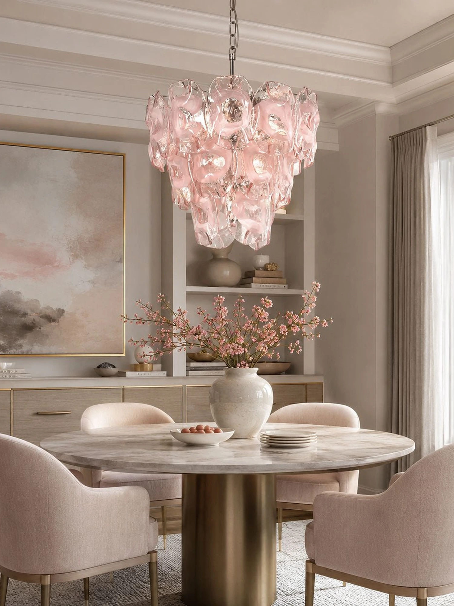 Frostelle Glass Chandelier - Image 2