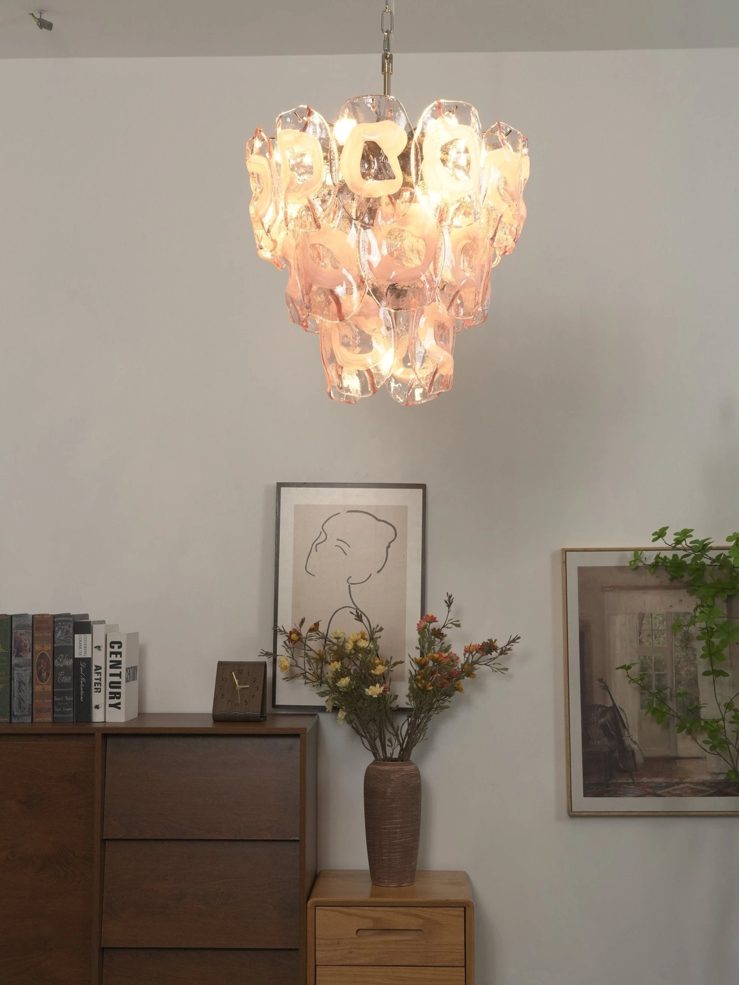 Frostelle Glass Chandelier - Image 6