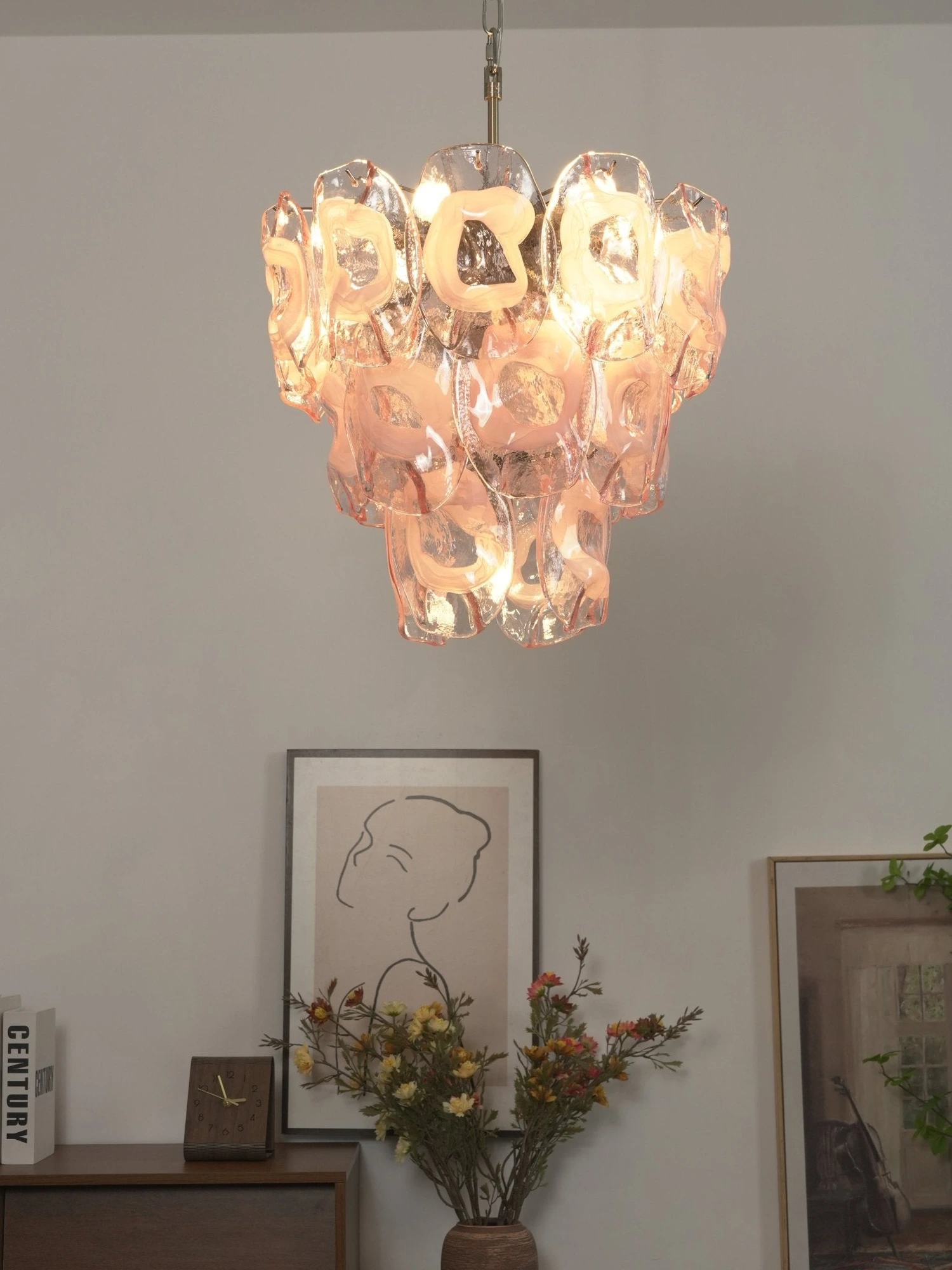 Frostelle Glass Chandelier - Image 7