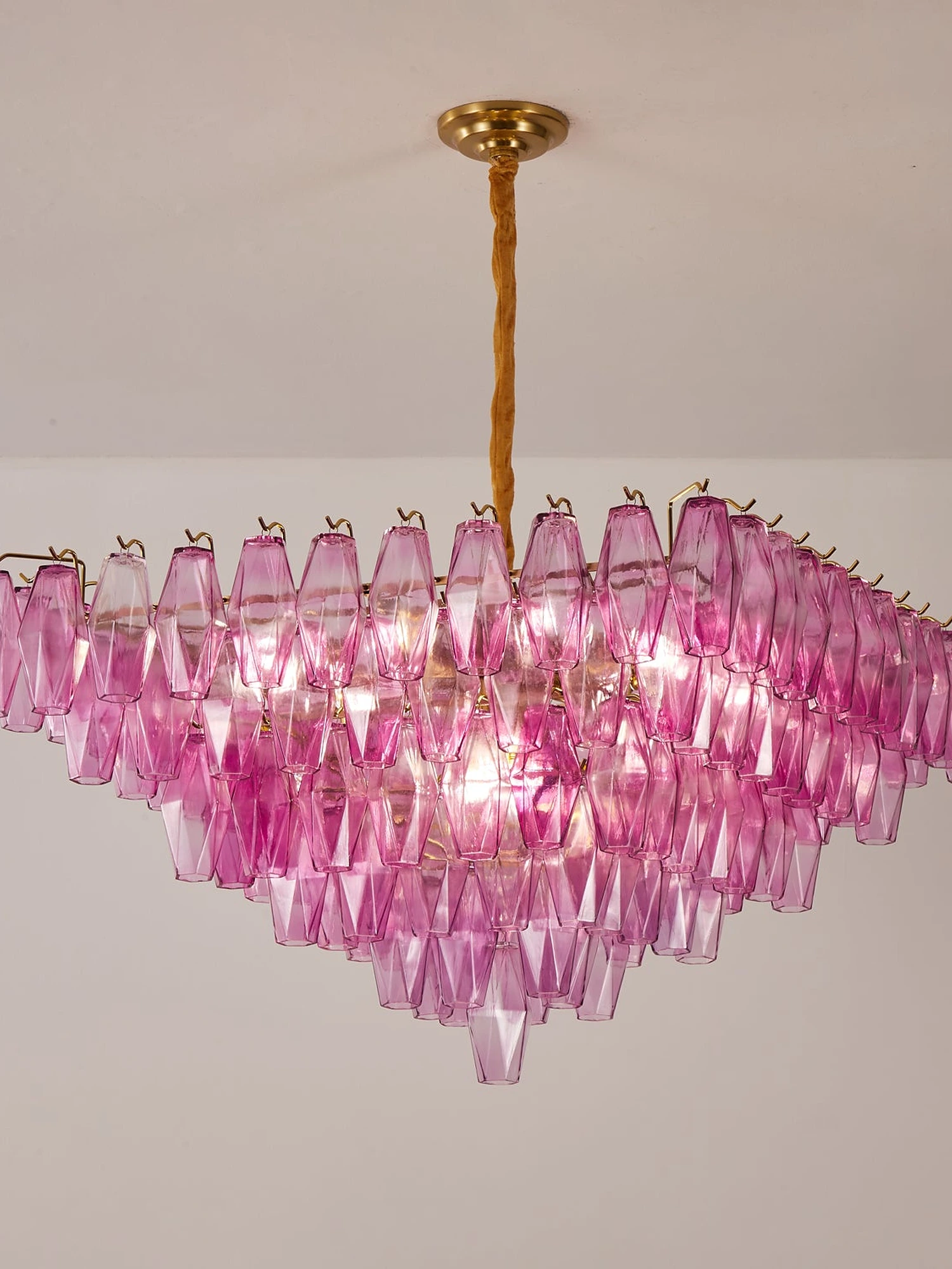 Fuchsia Prism Empire Chandelier - Image 12