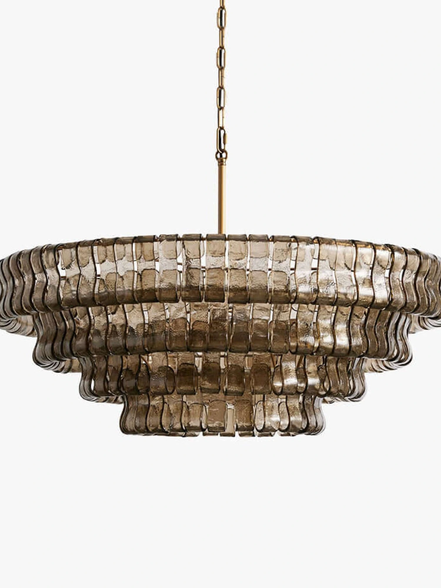 Ghiaccio Layered Glass Chandelier - Image 19