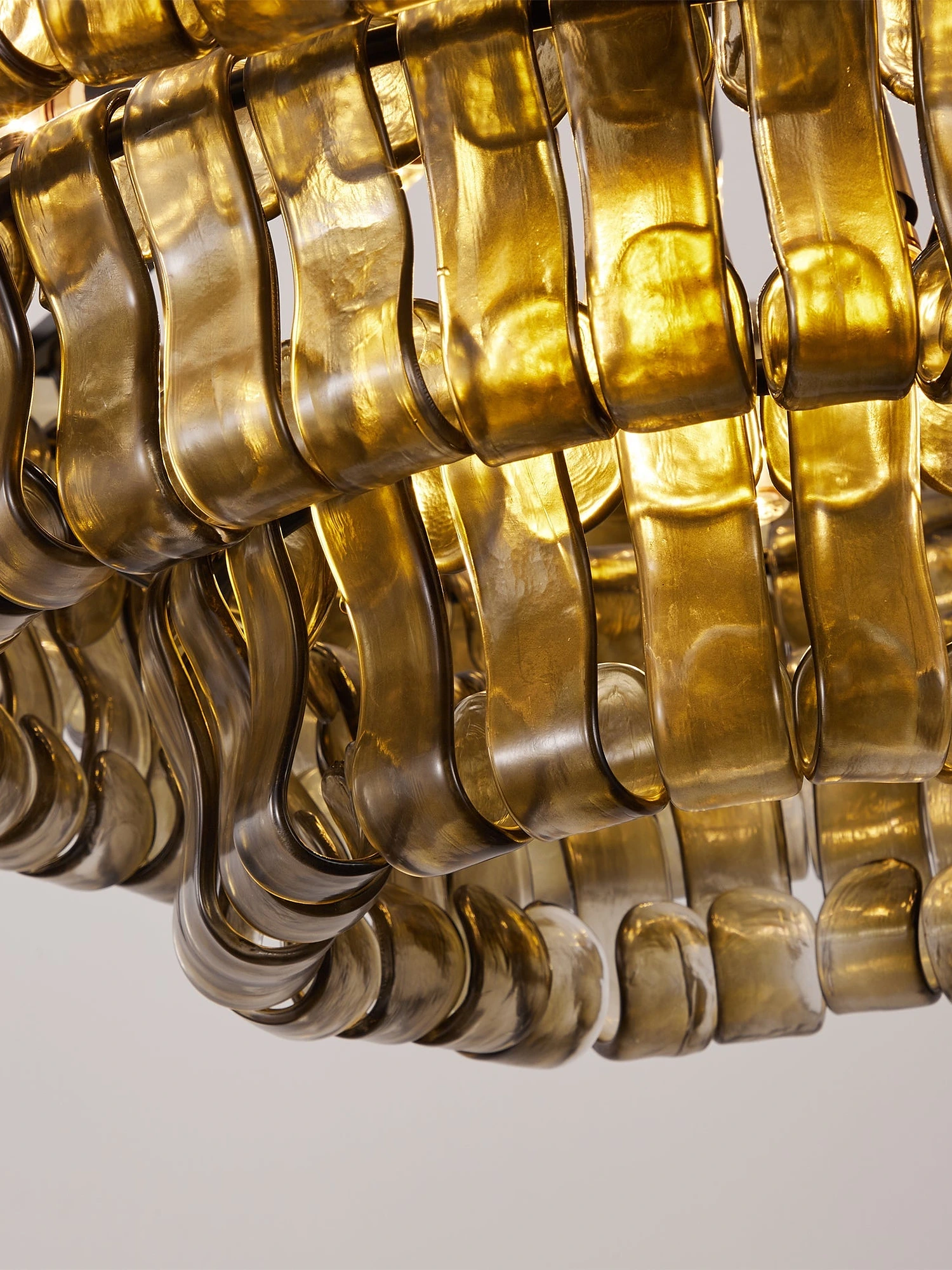 Ghiaccio Layered Glass Chandelier - Image 38