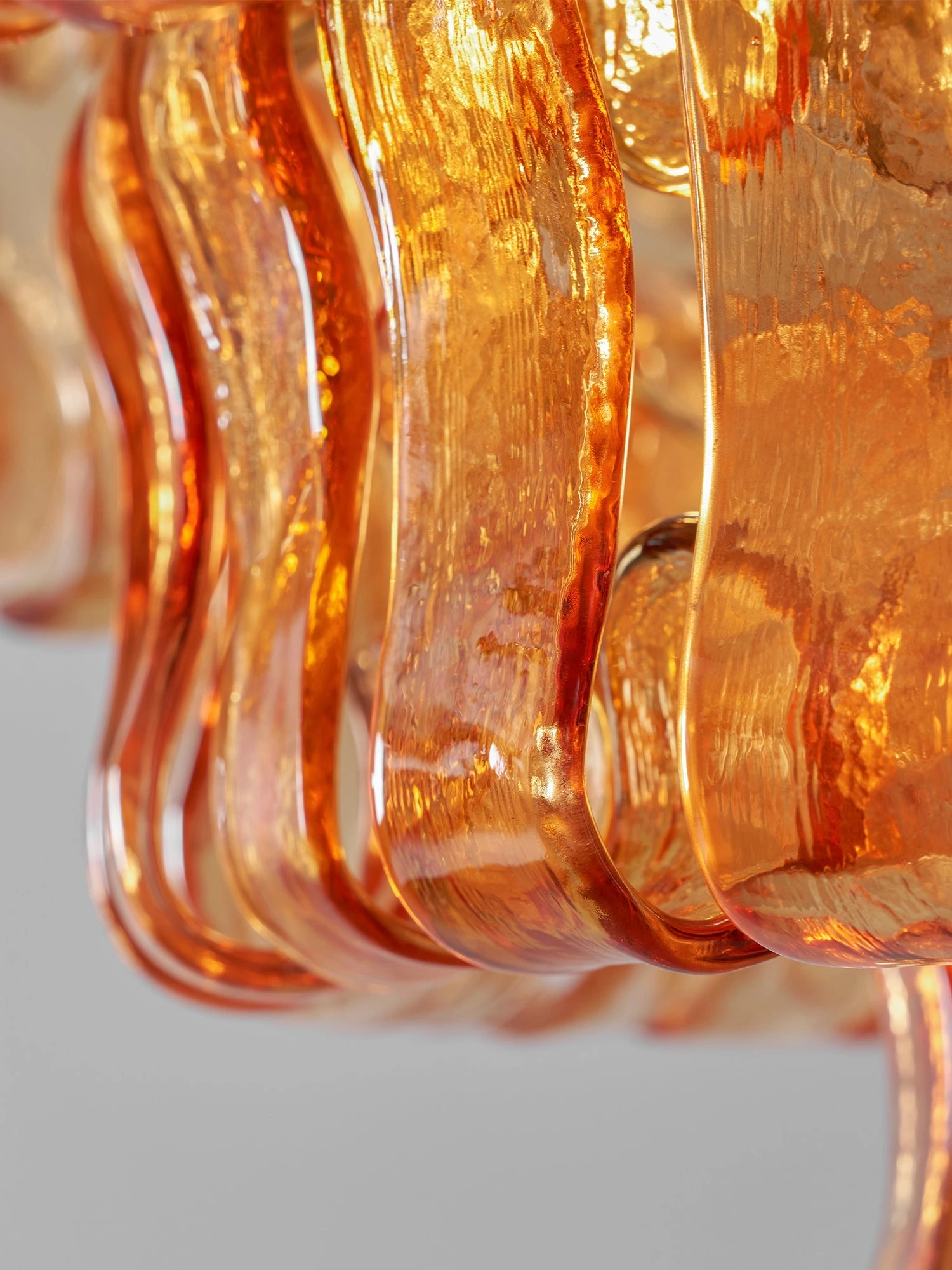 Ghiaccio Layered Glass Chandelier - Image 37