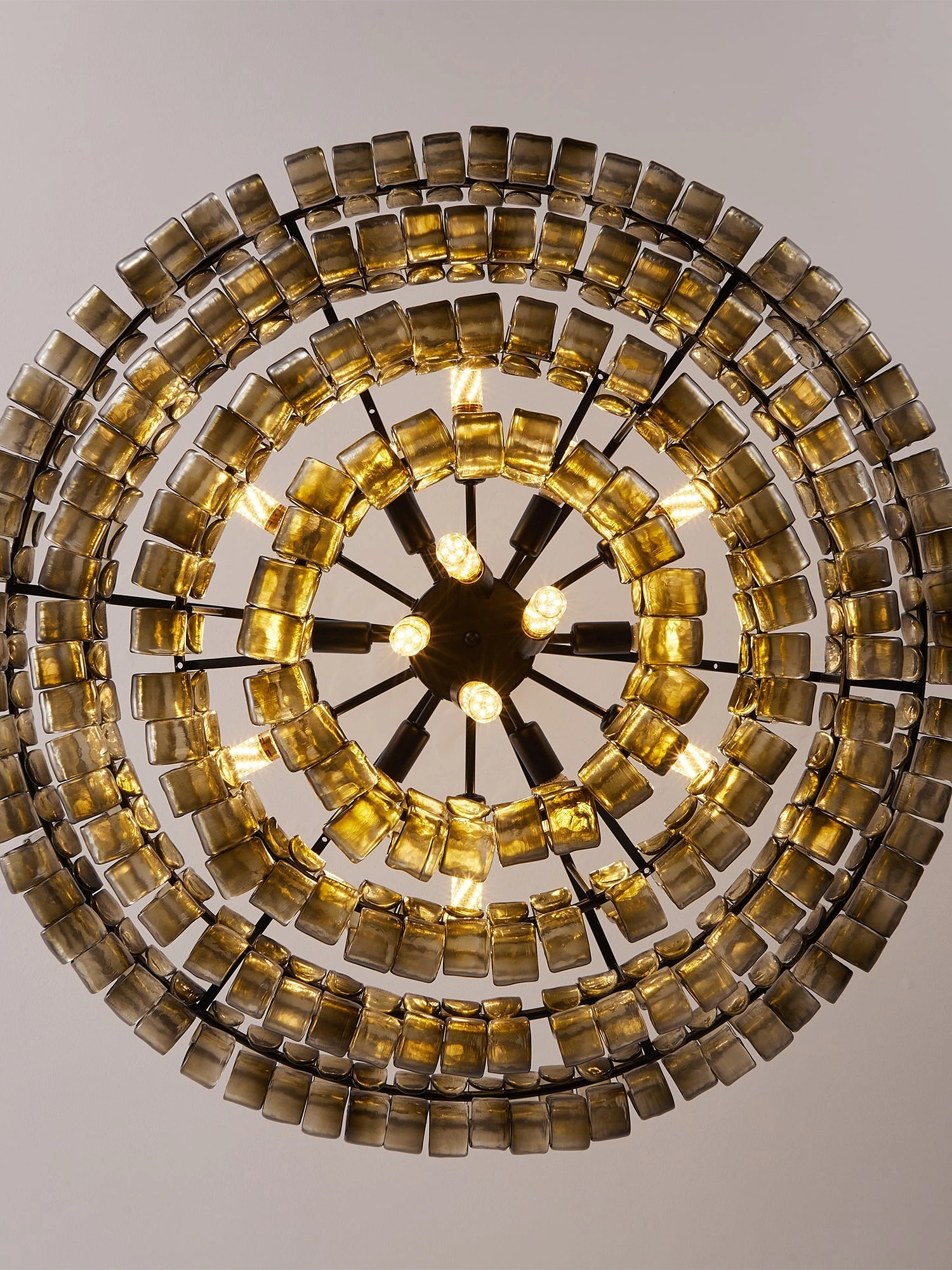 Ghiaccio Layered Glass Chandelier - Image 40