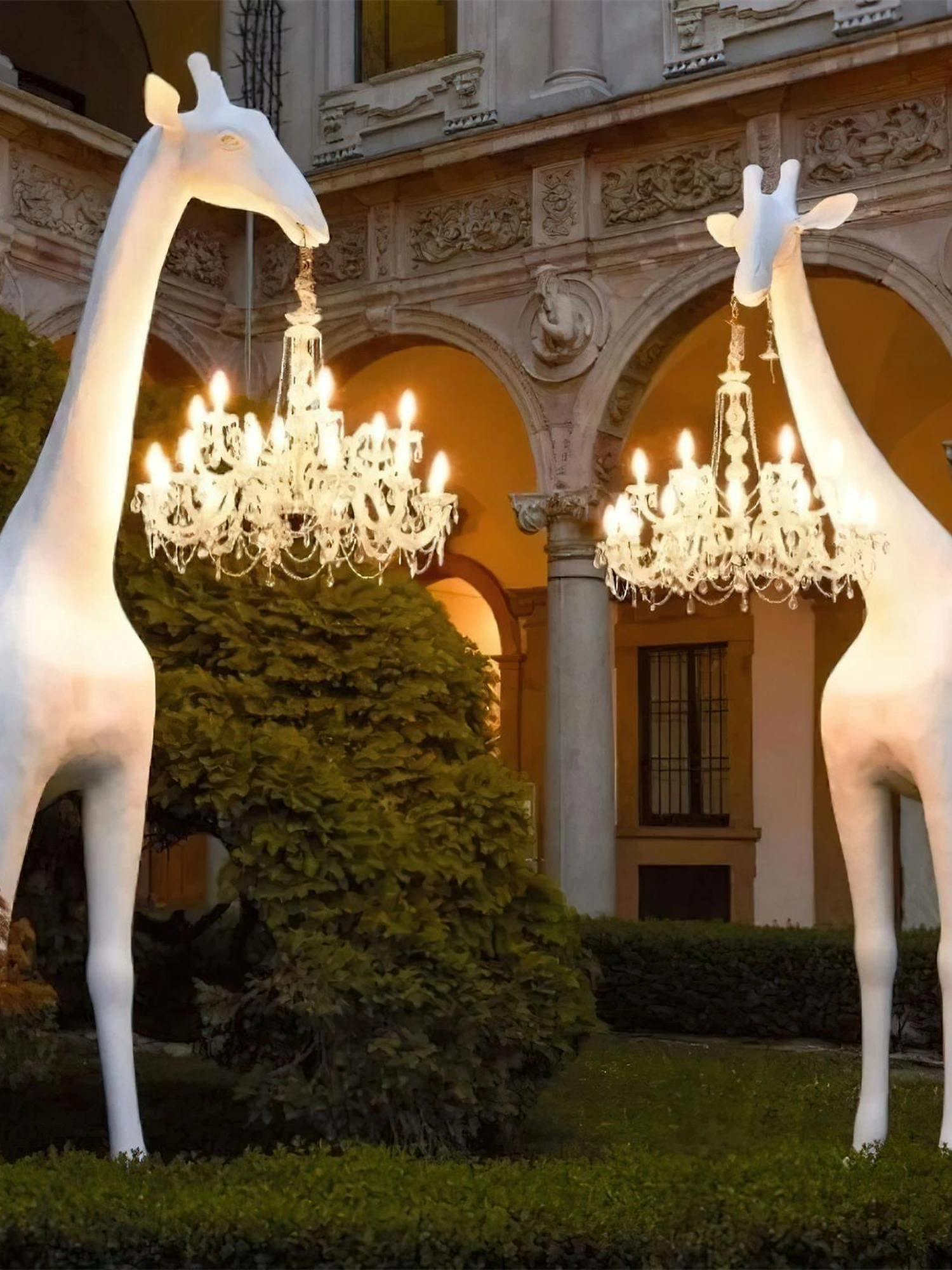 Giraffe Sculpture Floor Lamp - Image 16