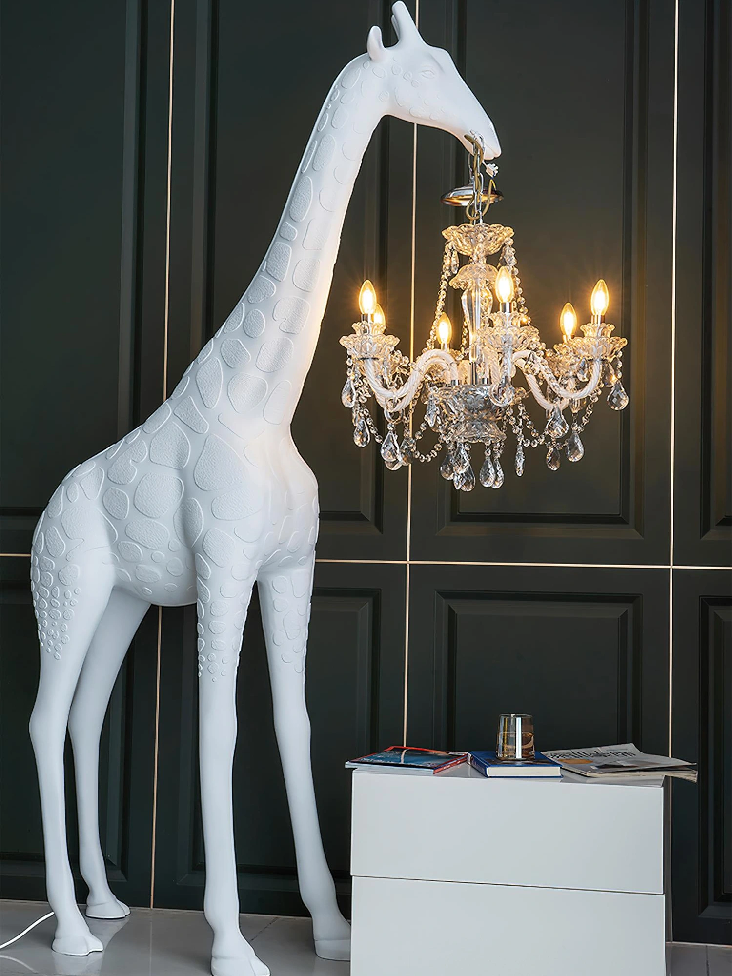 Giraffe Sculpture Floor Lamp - Image 21
