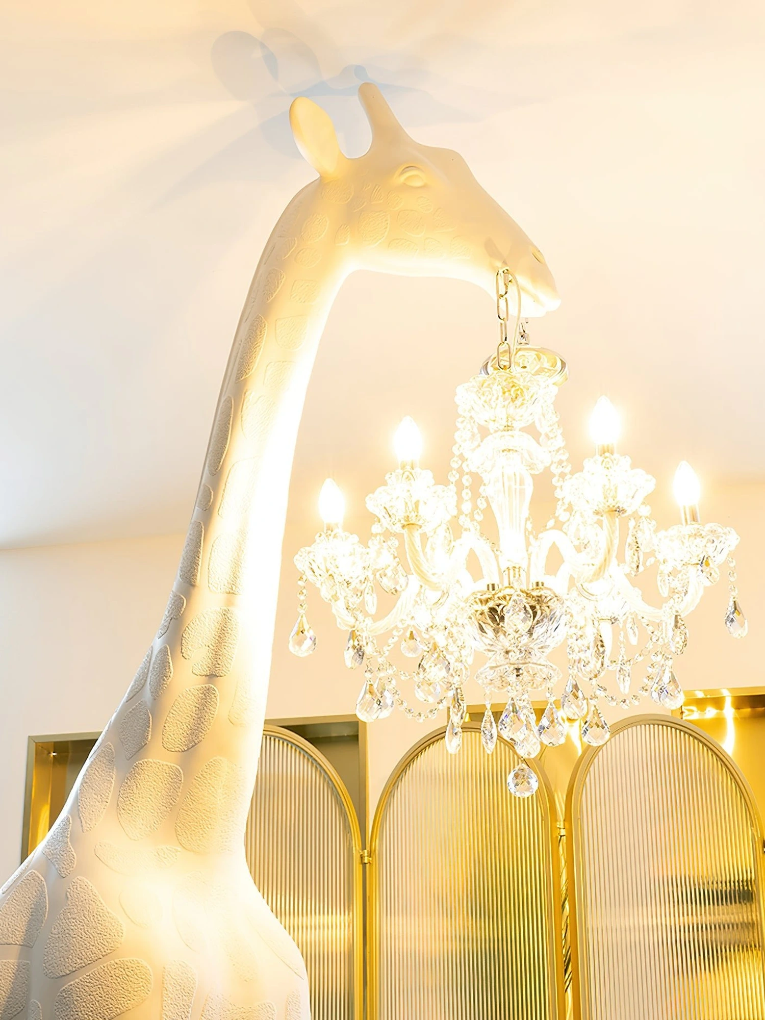 Giraffe Sculpture Floor Lamp - Image 26