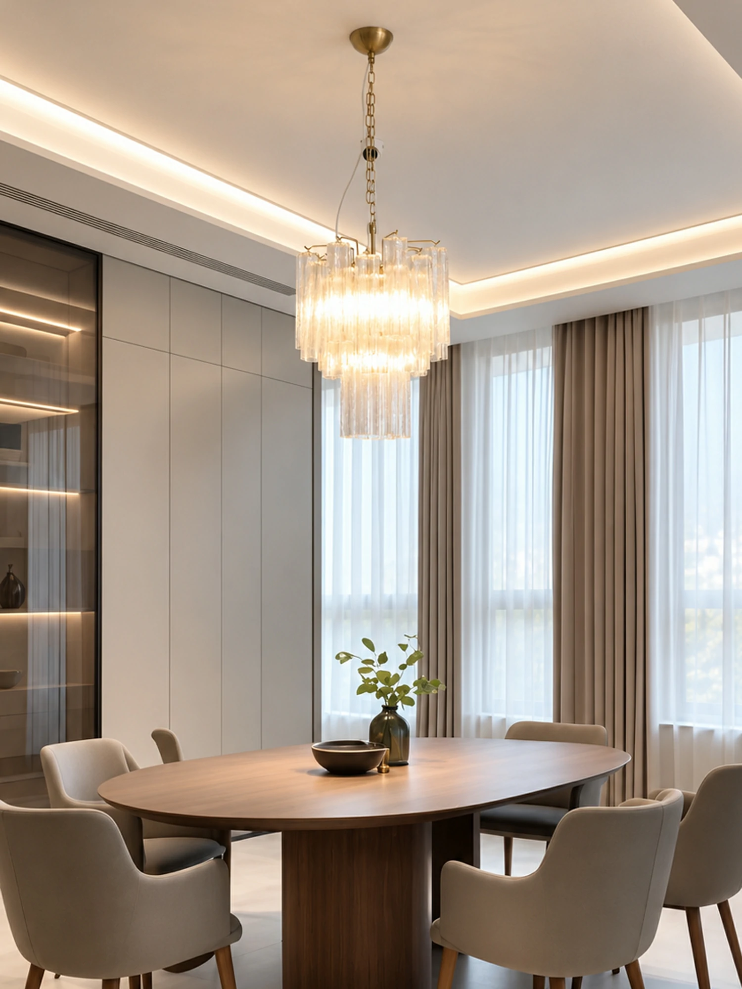 Giselle Glass Chandelier - Image 6