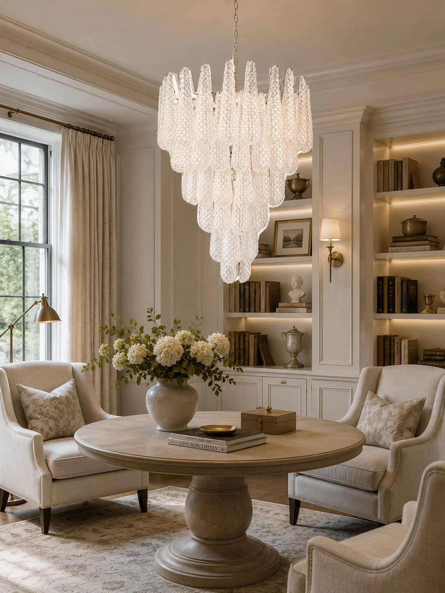 Glass Pinecone Chandelier - Image 5