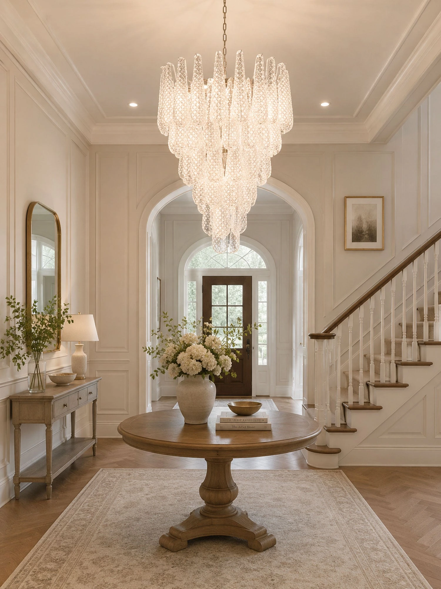 Glass Pinecone Chandelier - Image 12
