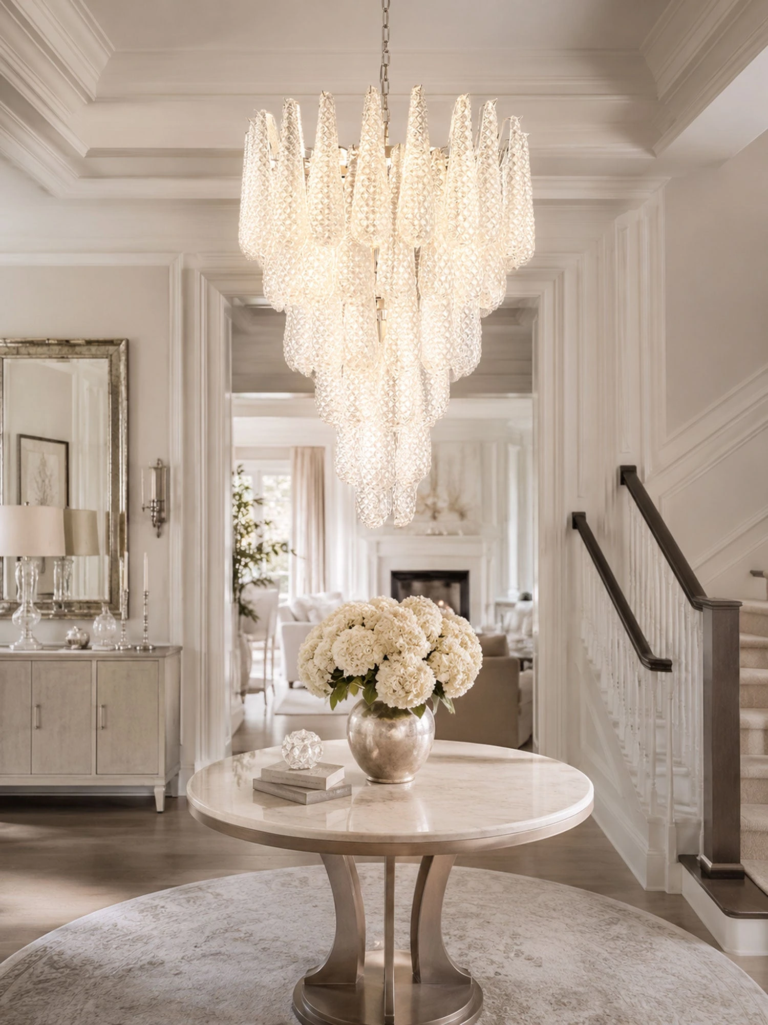 Glass Pinecone Chandelier - Image 13