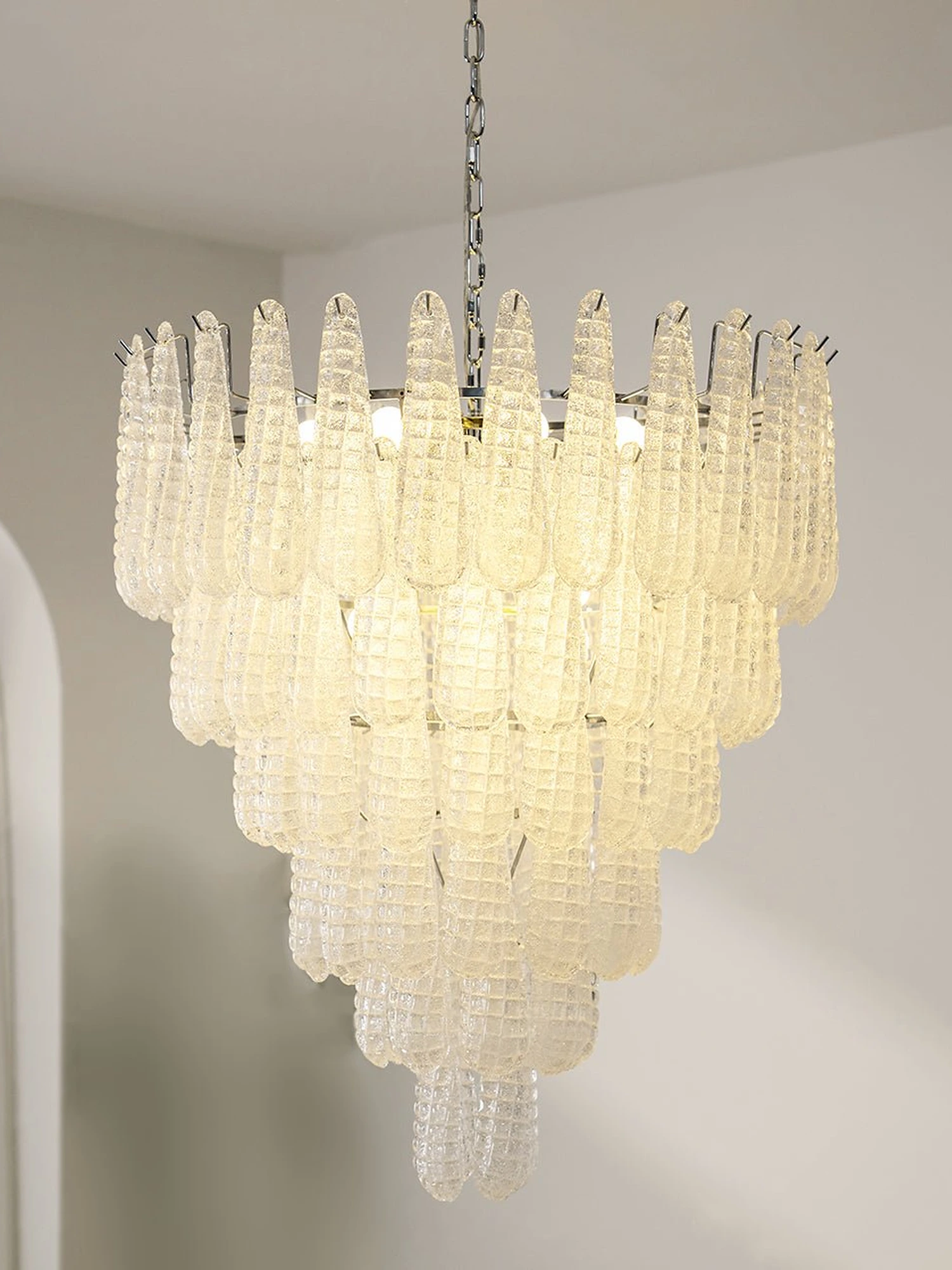 Glass Pinecone Chandelier - Image 16