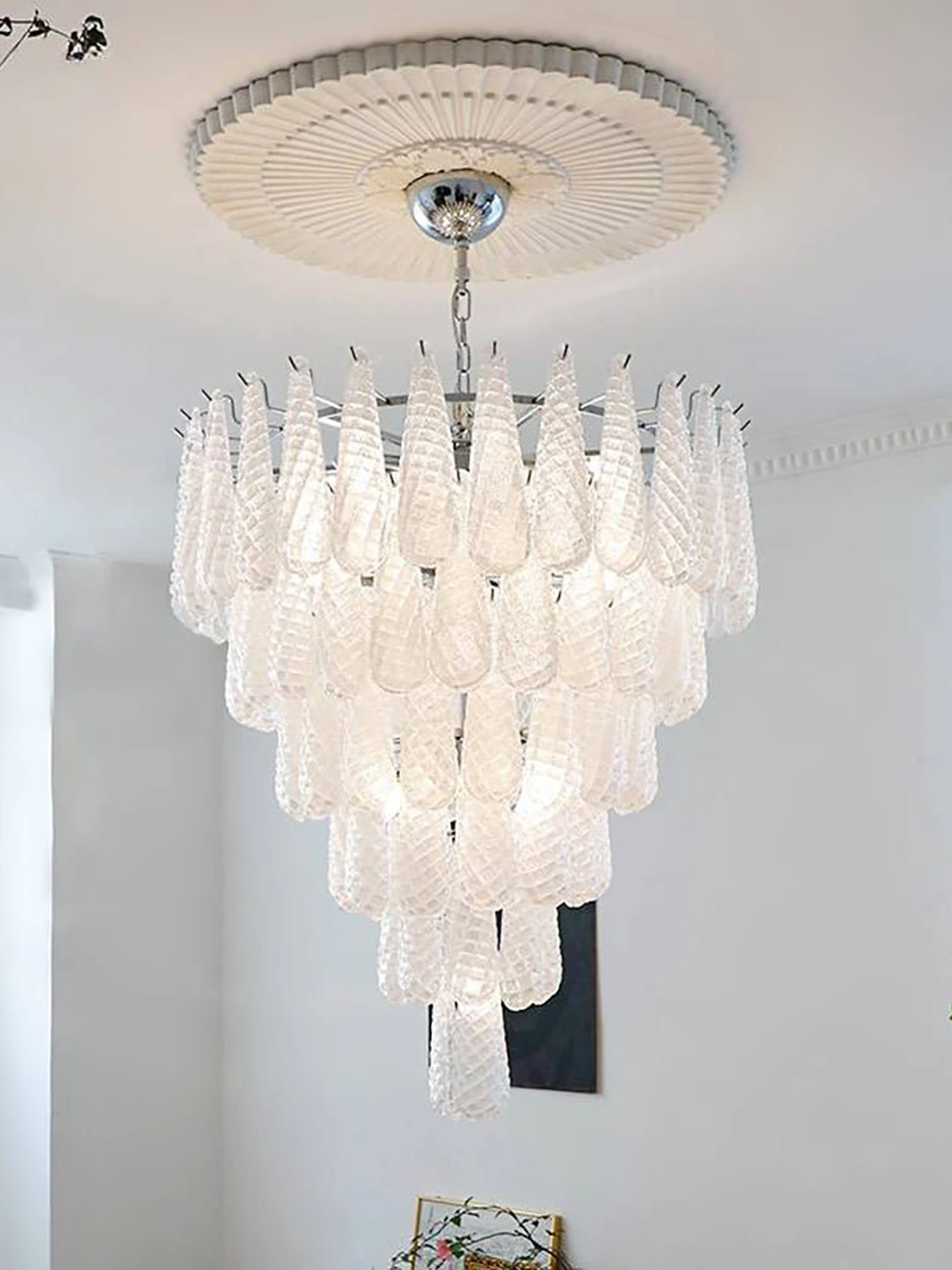 Glass Pinecone Chandelier - Image 15