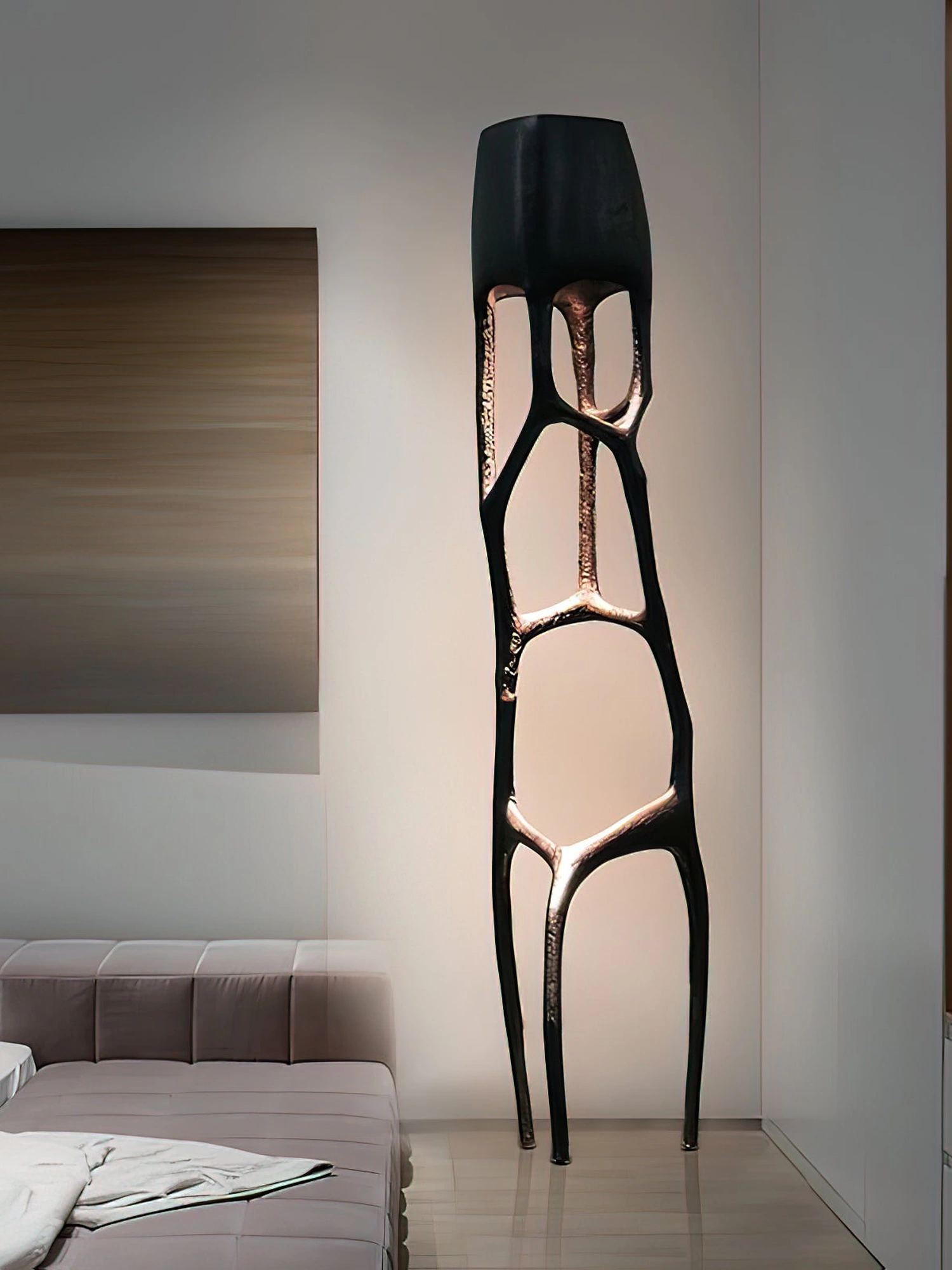 Gothic Sculpture Floor Lamp - Image 6