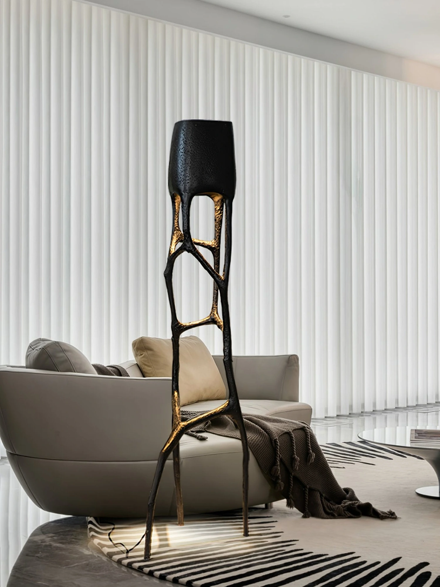 Gothic Sculpture Floor Lamp - Image 9
