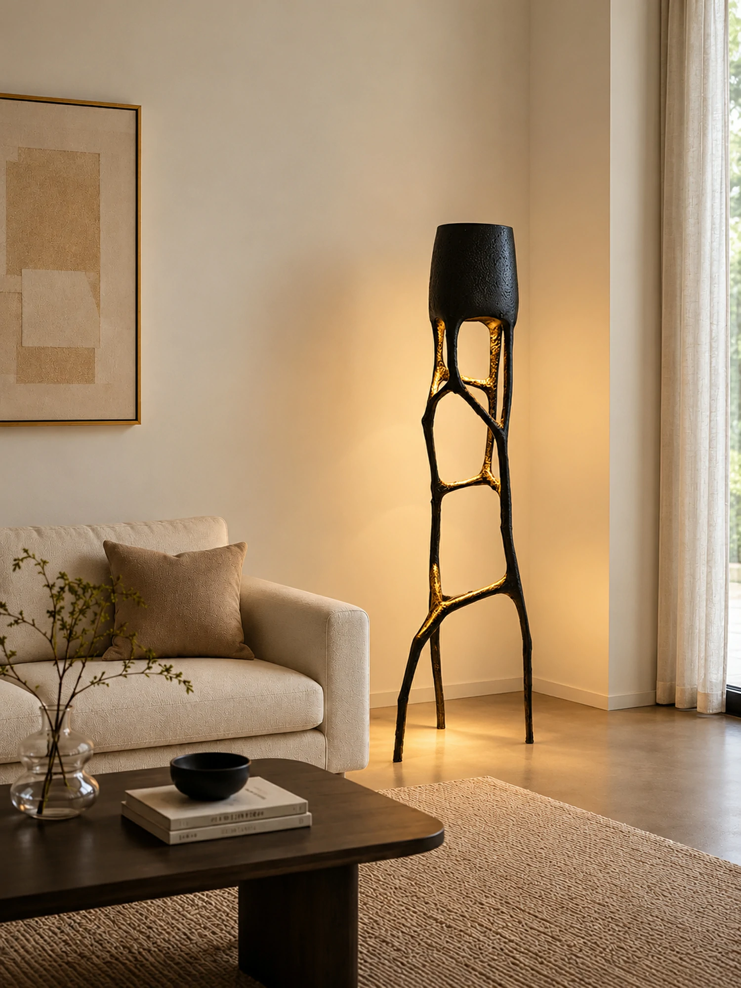 Gothic Sculpture Floor Lamp - Image 11