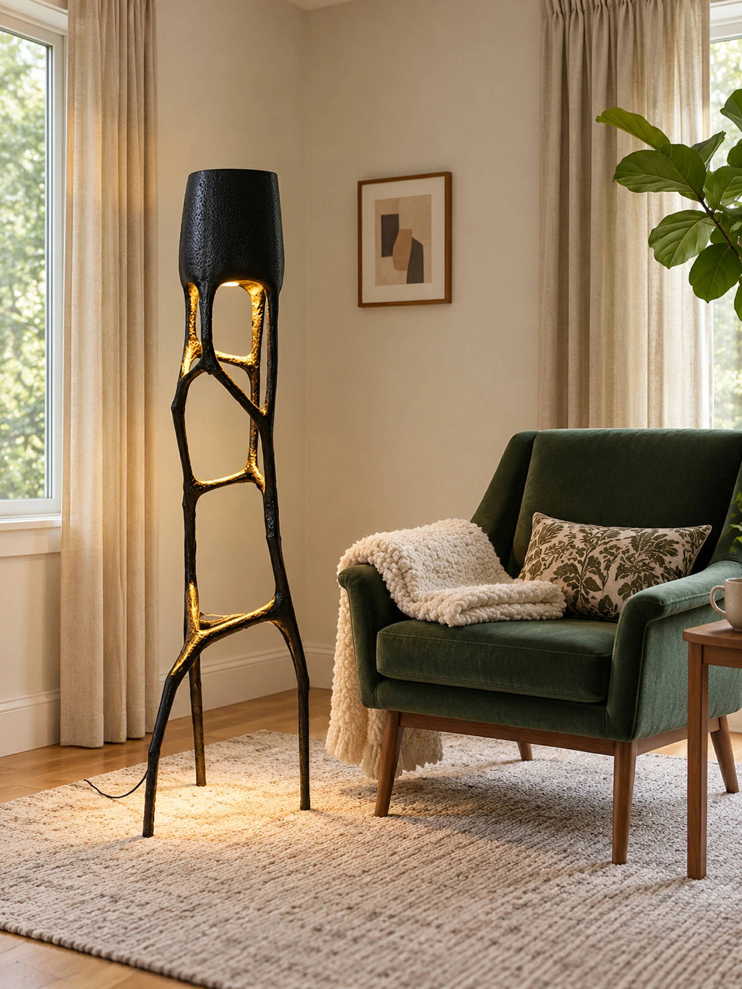 Gothic Sculpture Floor Lamp - Image 14
